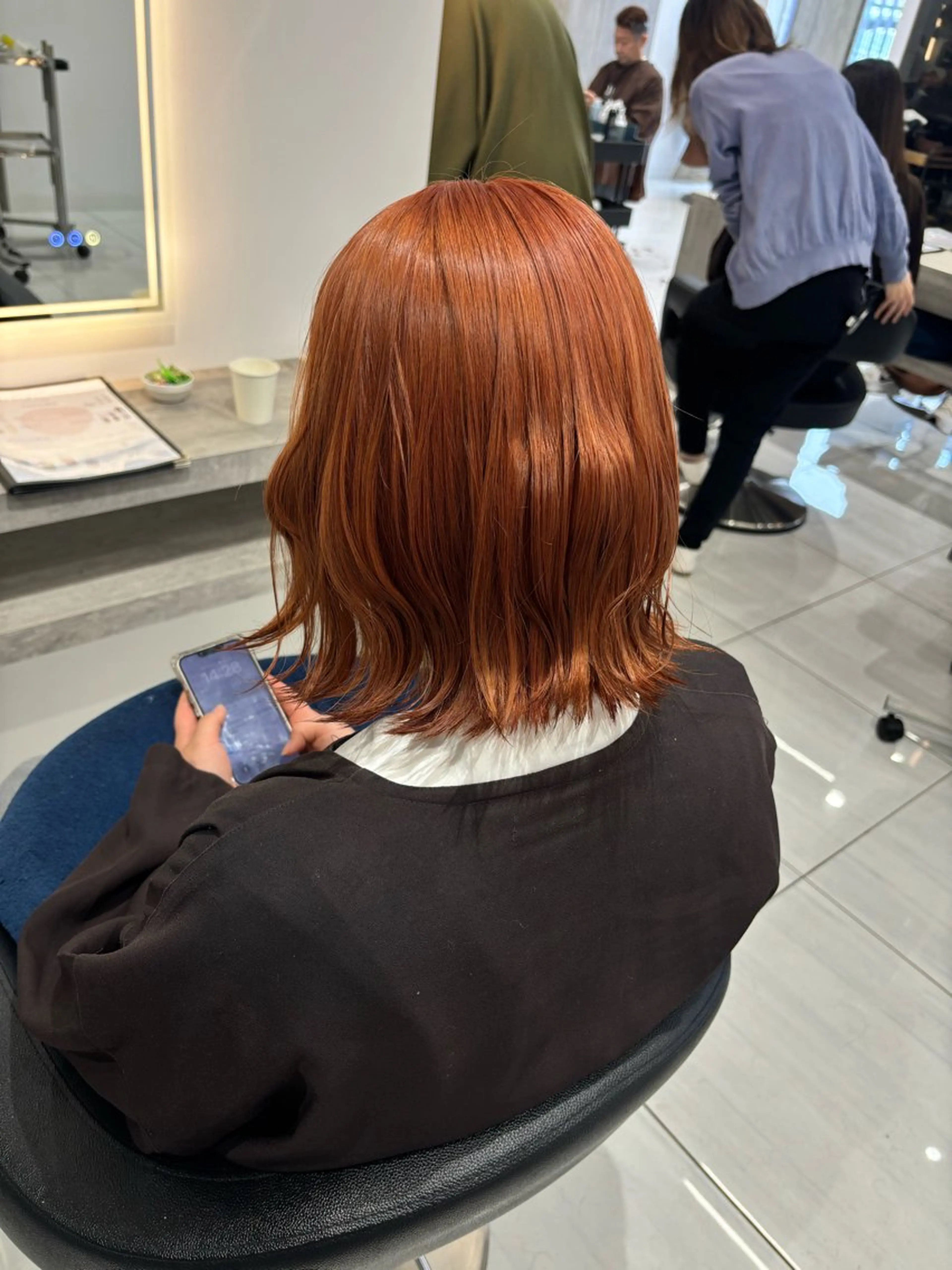 ミディアム カラー Rina/似合う × なりたい、叶えます。のヘアスタイル