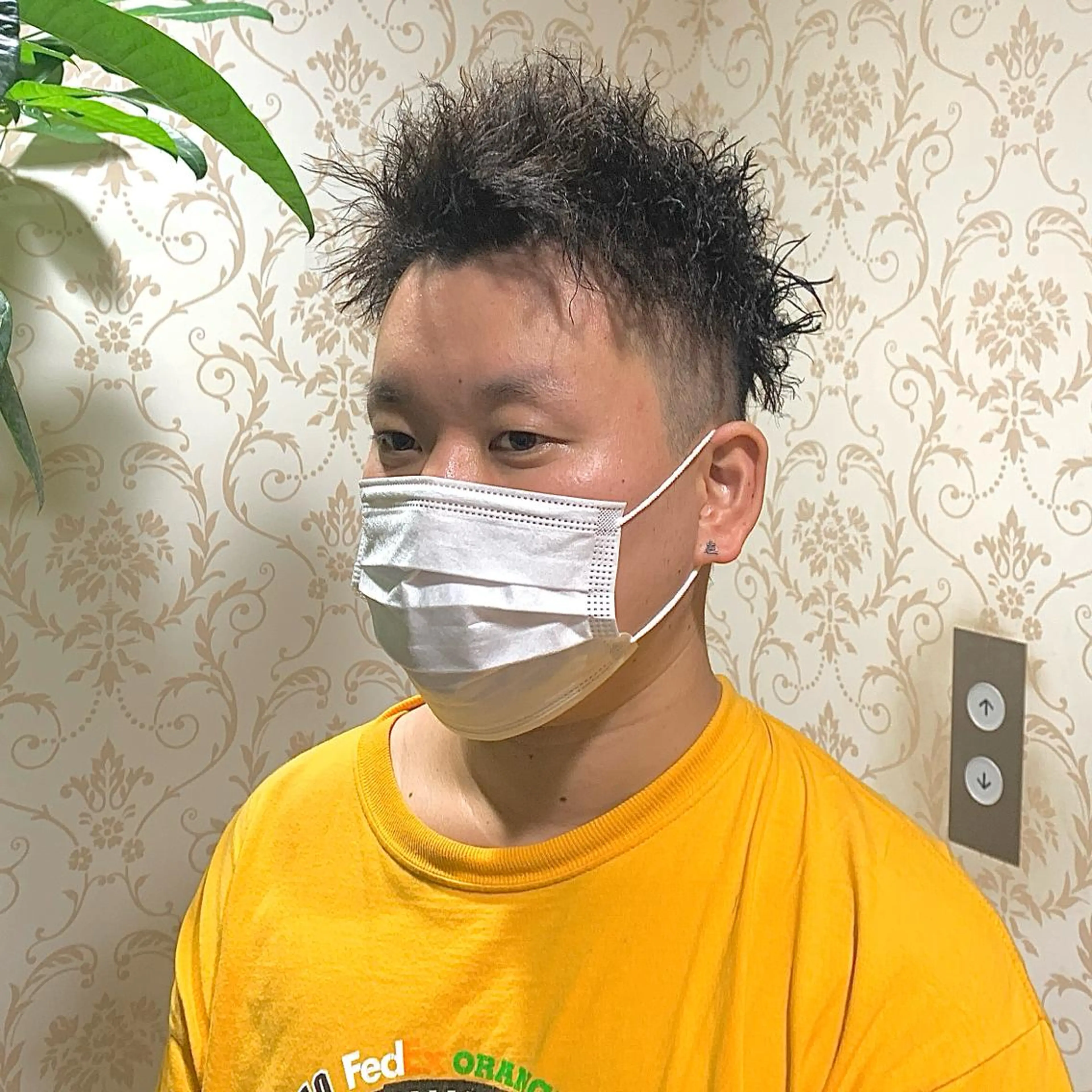 ショート パーマ メンズ メンズパーマ メンズツイストパーマ ツイストパーマ メンズパーマ&メンズ 縮毛矯正/平野/渋谷のヘアスタイル