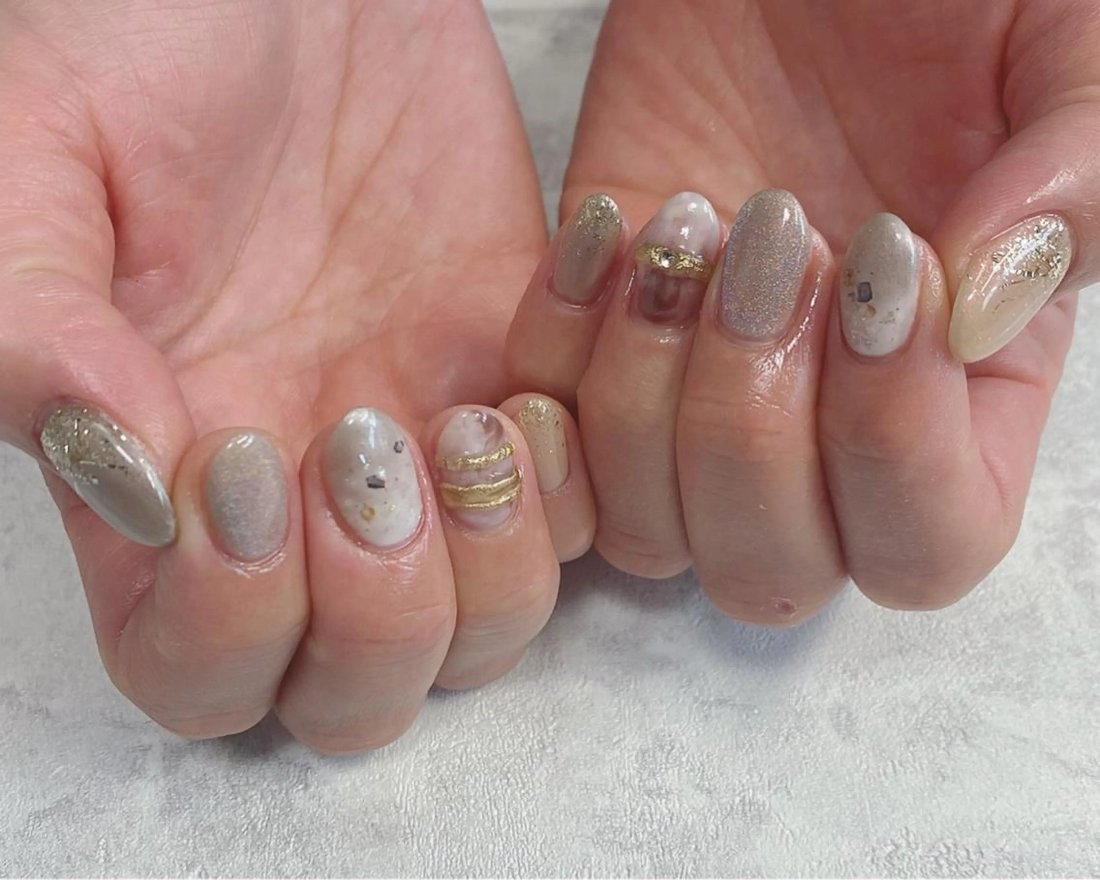 ネイル ハンドネイル 𝑺 𝒏𝒂𝒊𝒍✳︎のネイルデザイン