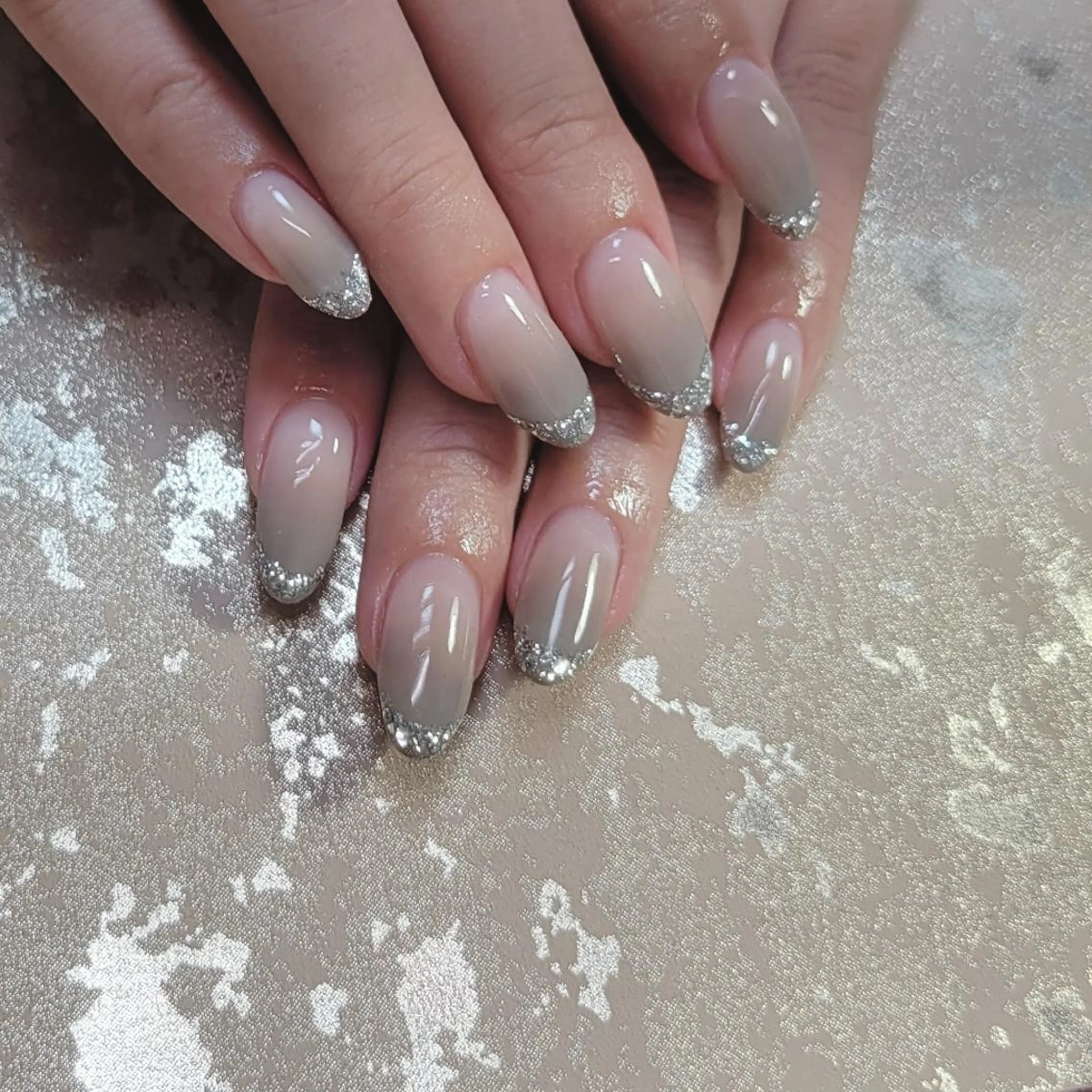 ネイル ラメ(グリッター) ネイルサロンほっこり kanaのネイルデザイン