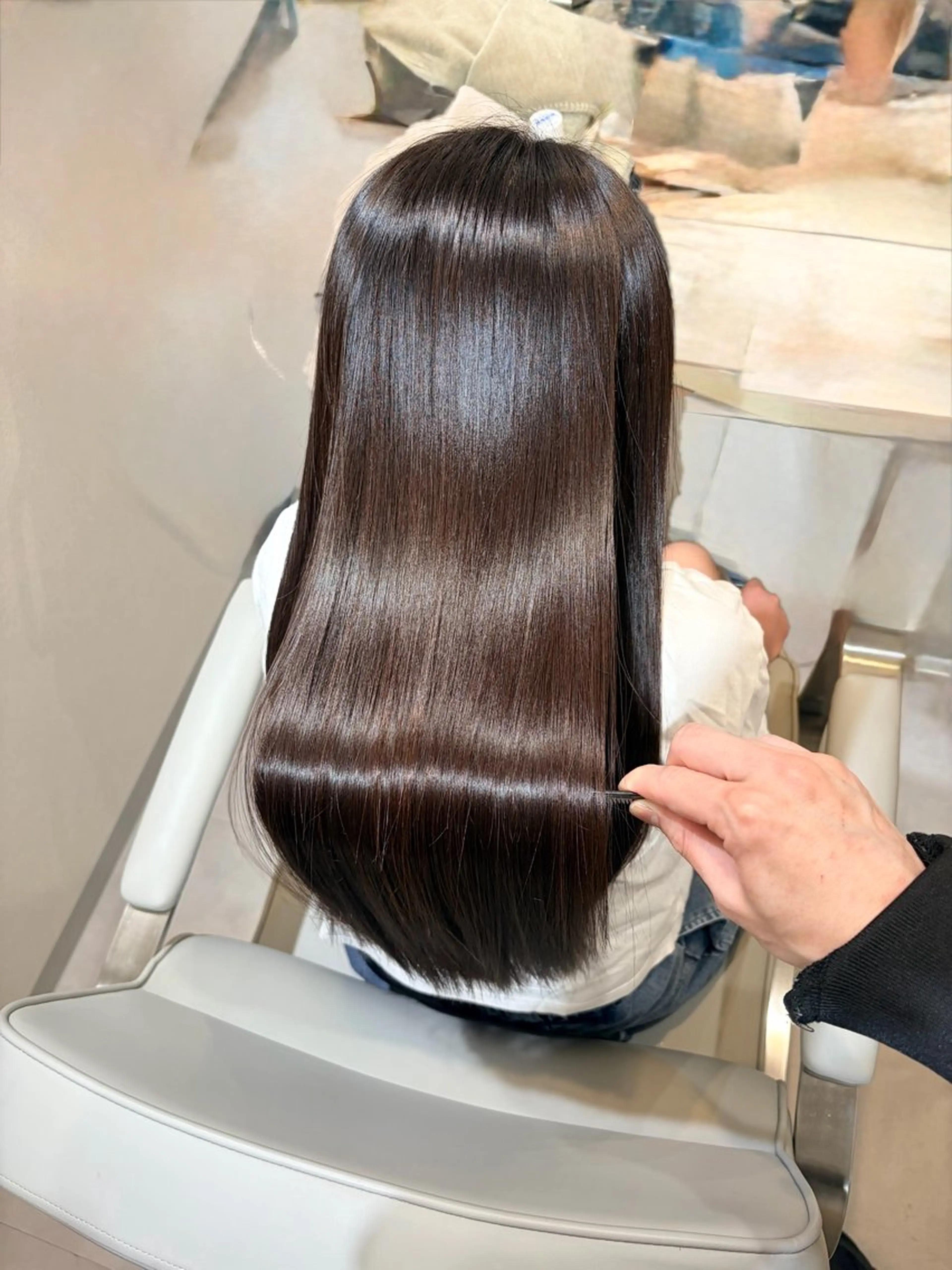 【残り5名様限定‼️】髪質改善ストレートエステの写真