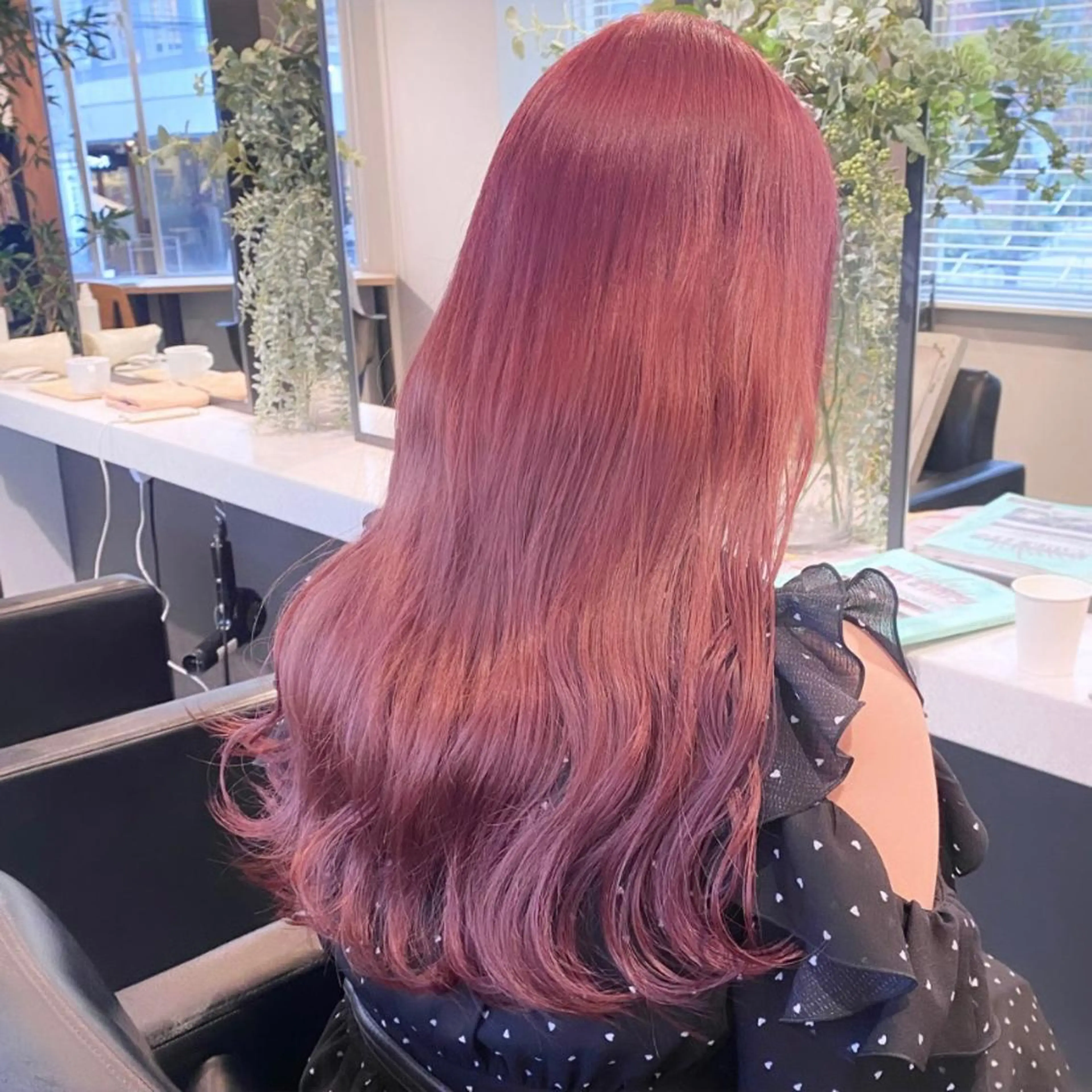 ロング カラー 💗ガーリーヘア🎀 saki💗のヘアスタイル