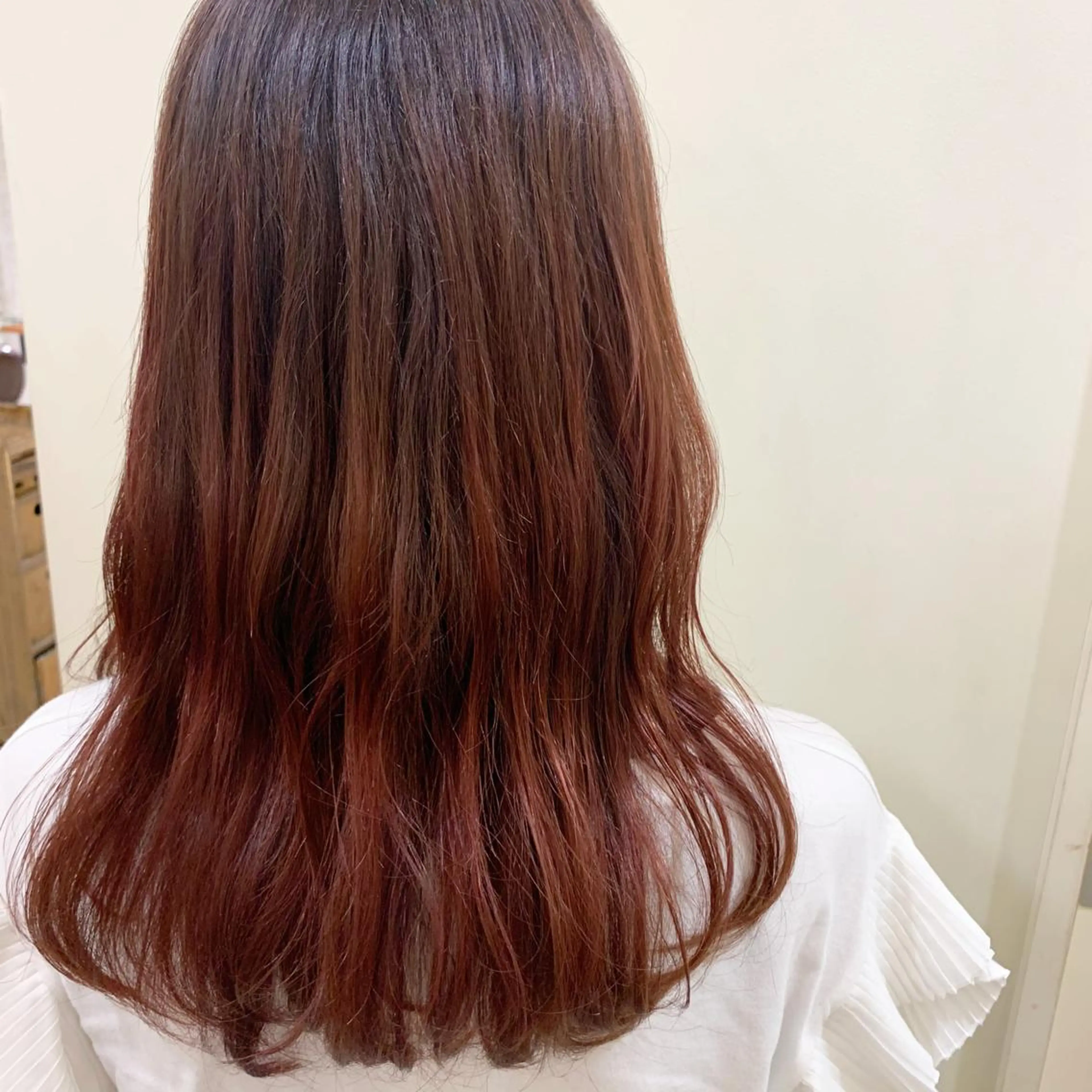 ロング ボブ/美髪矯正 /佐藤　奈巳のヘアスタイル