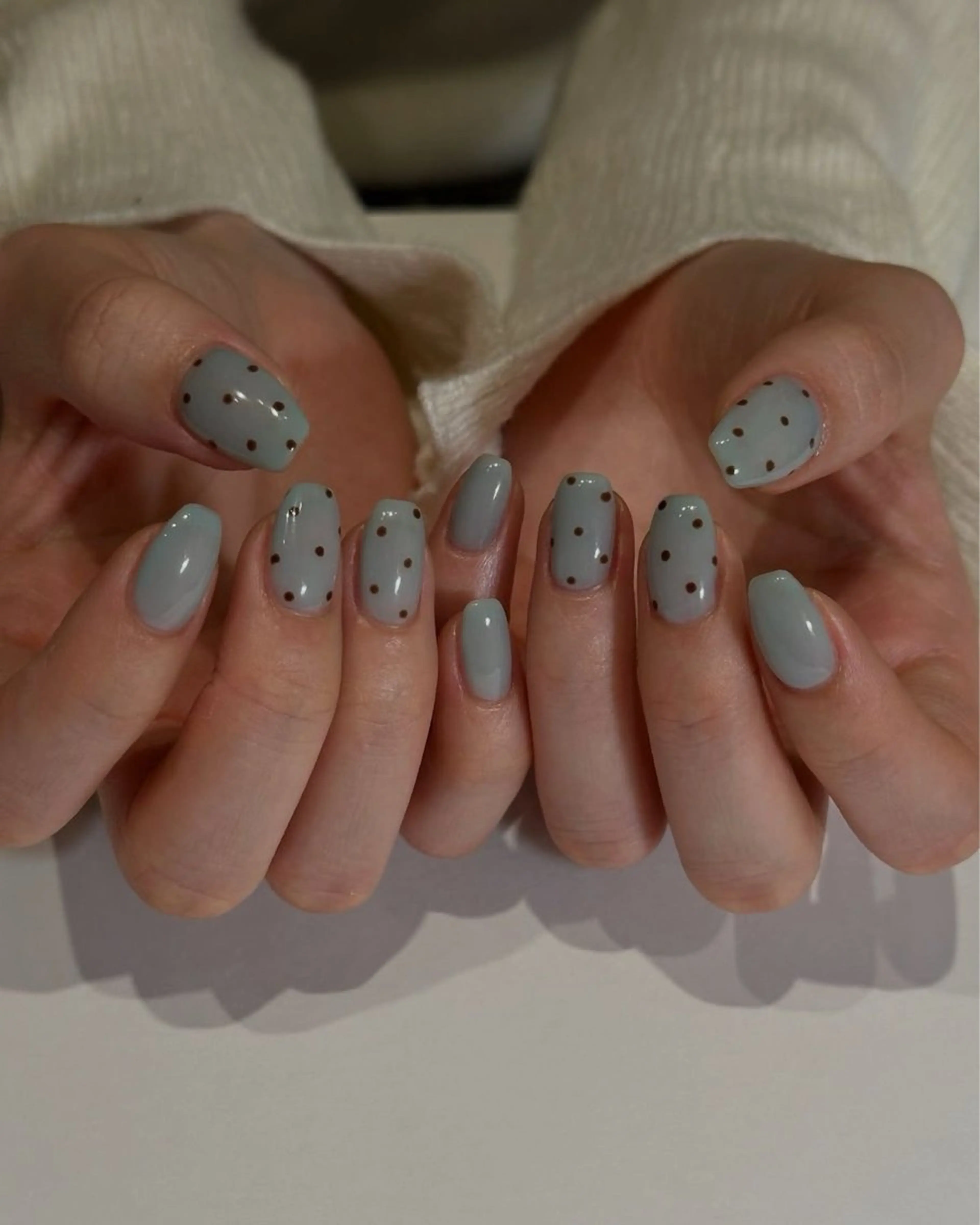 ネイル 韓国ネイル 持ち込み ニュアンスネイル ネイルチップ 冬ネイル LISA ANA.CHUOのネイルデザイン