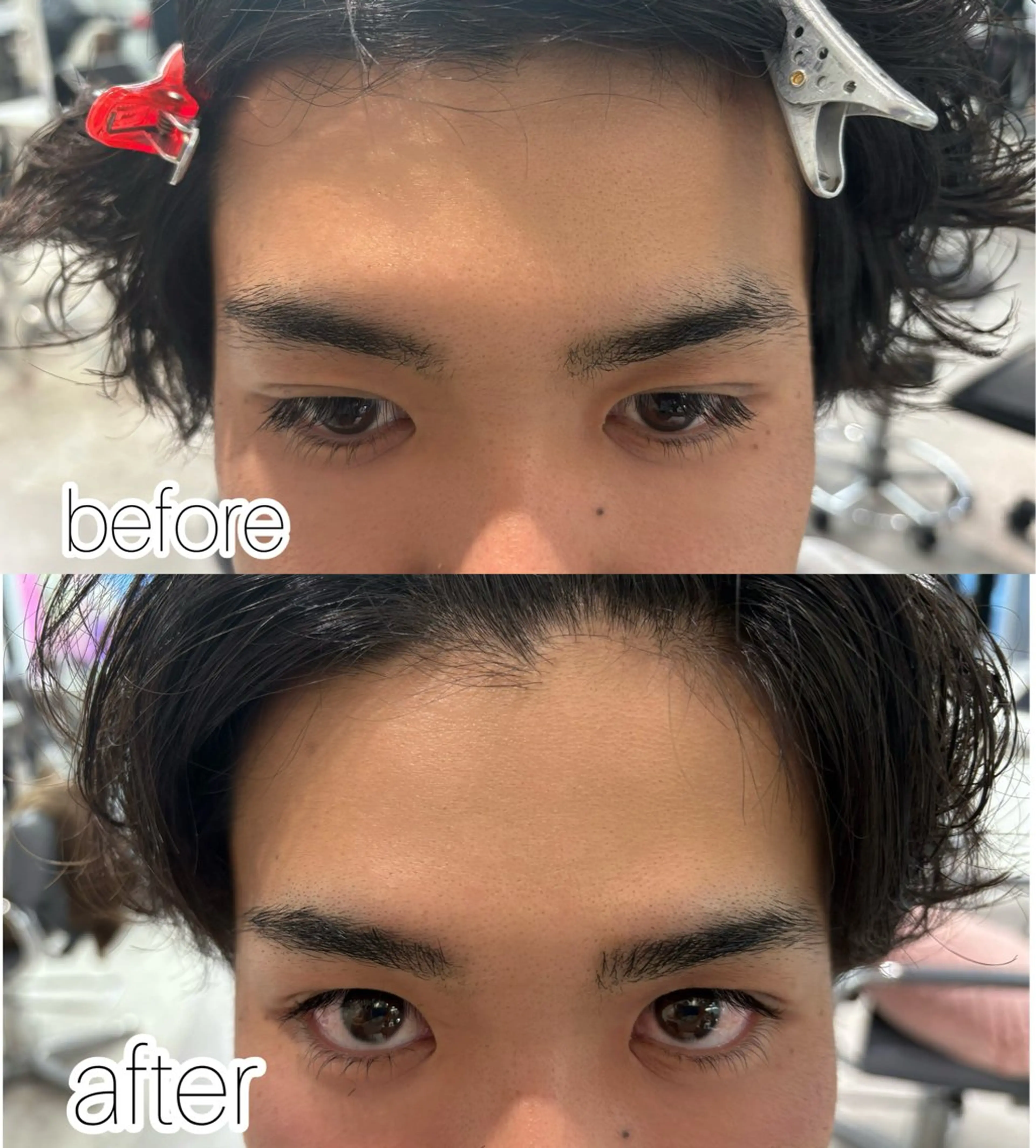 メンズ メンズパーマ ‎しゅり🇰🇷 日韓MIXメンズヘアのヘアスタイル