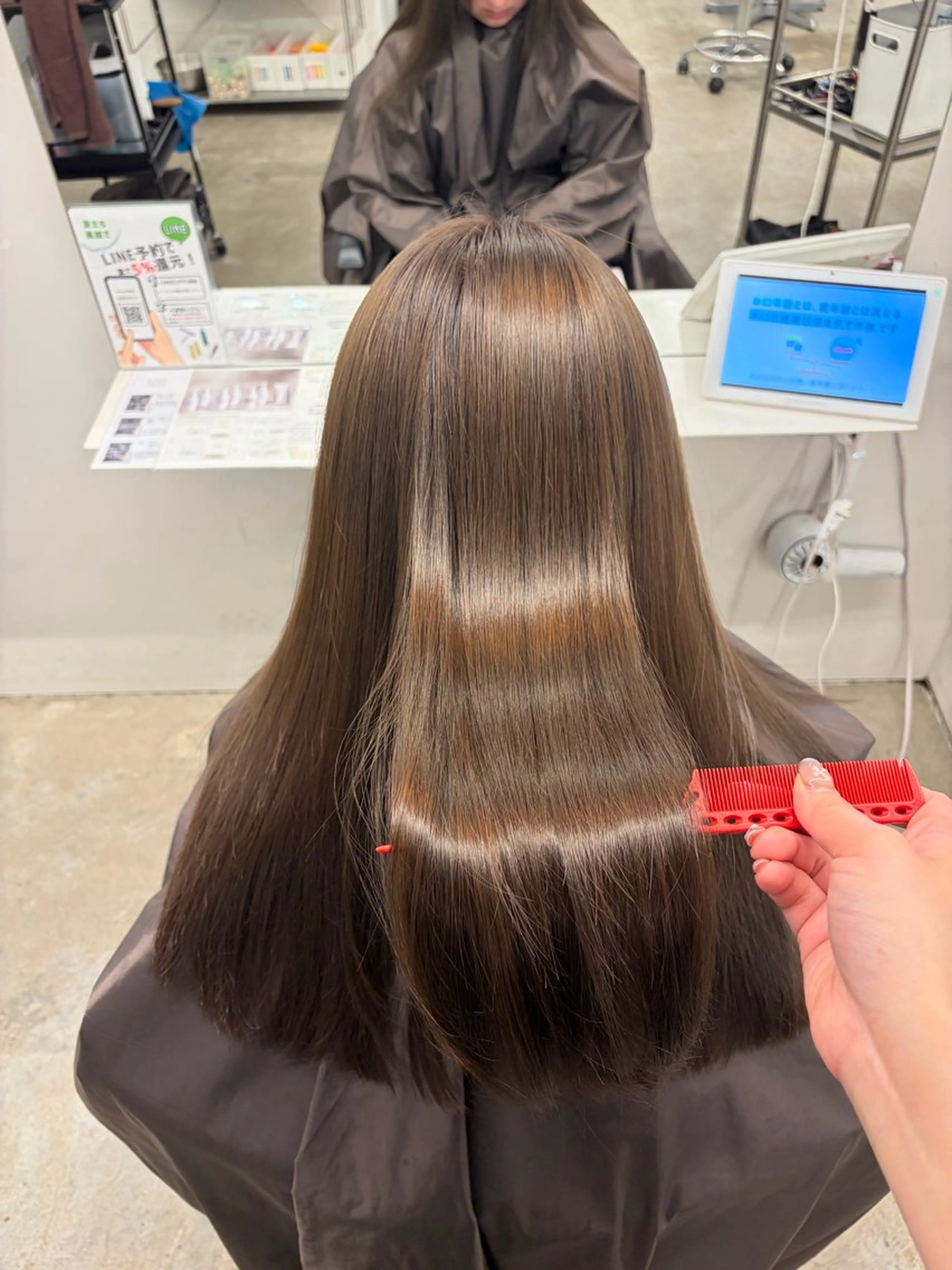 ロング 髪質改善 トリートメント ウルトワ特化/ 艶髪人気/Renaのヘアスタイル