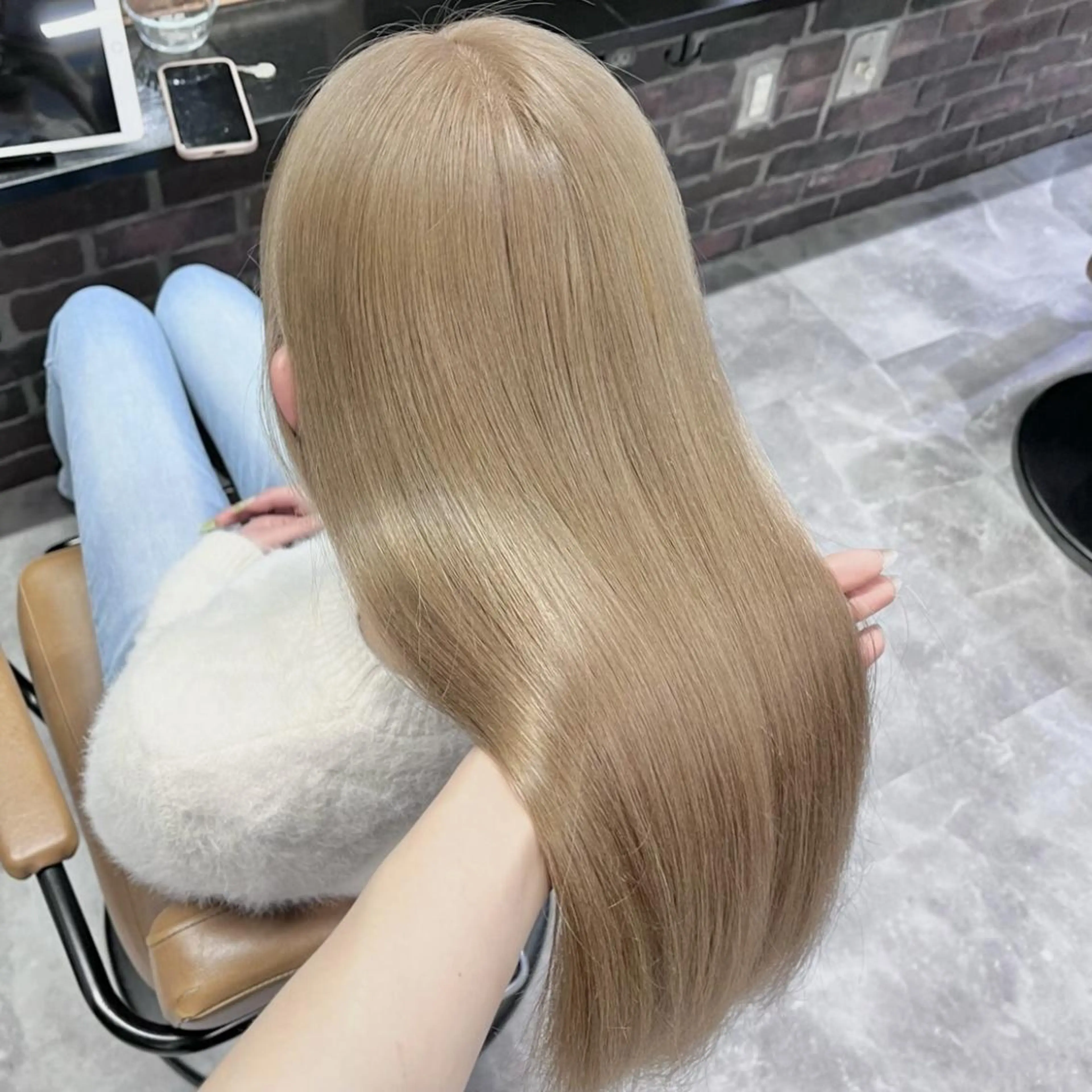 U22🐥人気No.1‼️学生限定menu🐥ケアブリーチ使用🪄♡ダブルカラー+外部補修トリートメント♡の写真