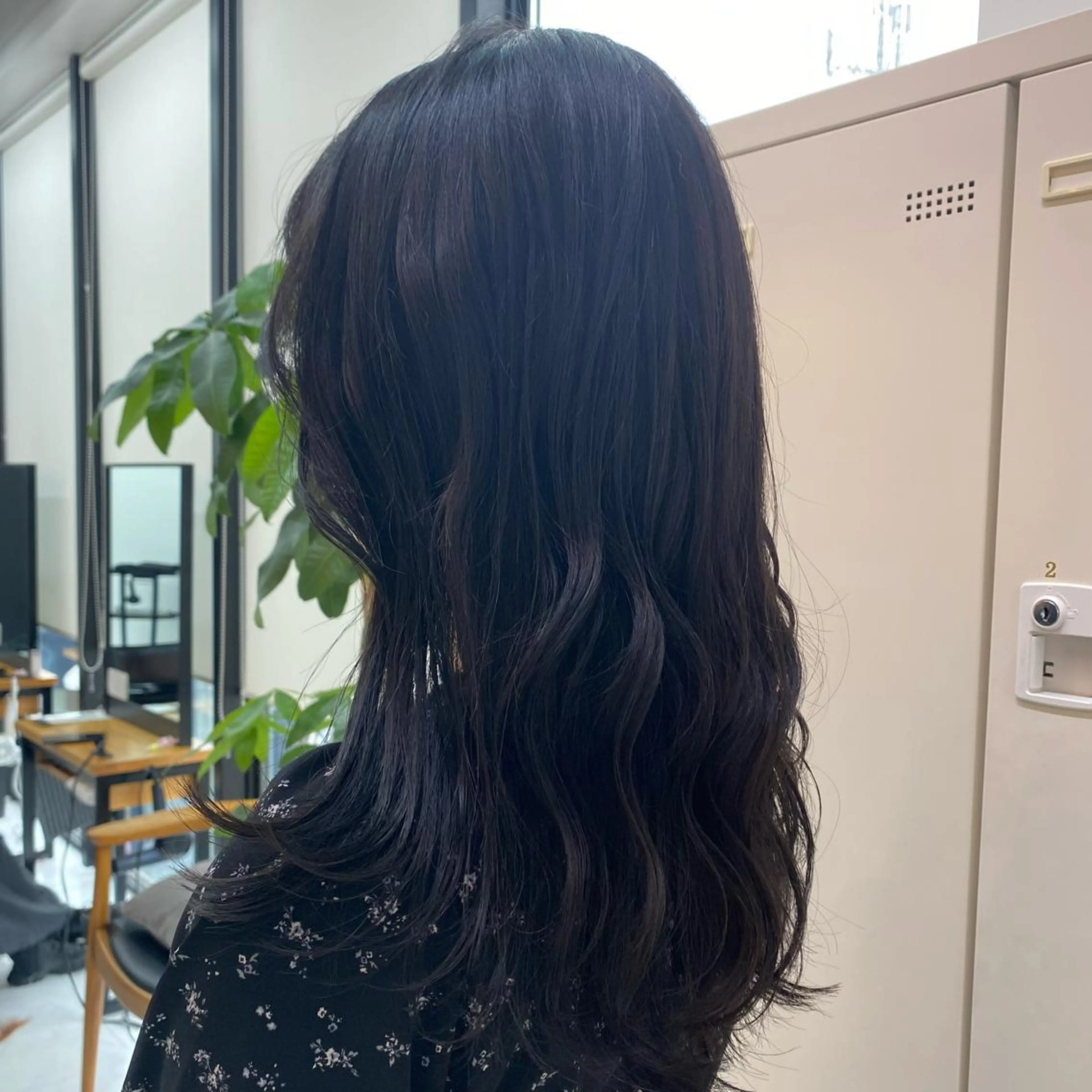 セミロング カラー パーマ ヘアアレンジ ヘアカラー トリートメント ヘッドスパ ヘアセット 押切 響　のヘアスタイル