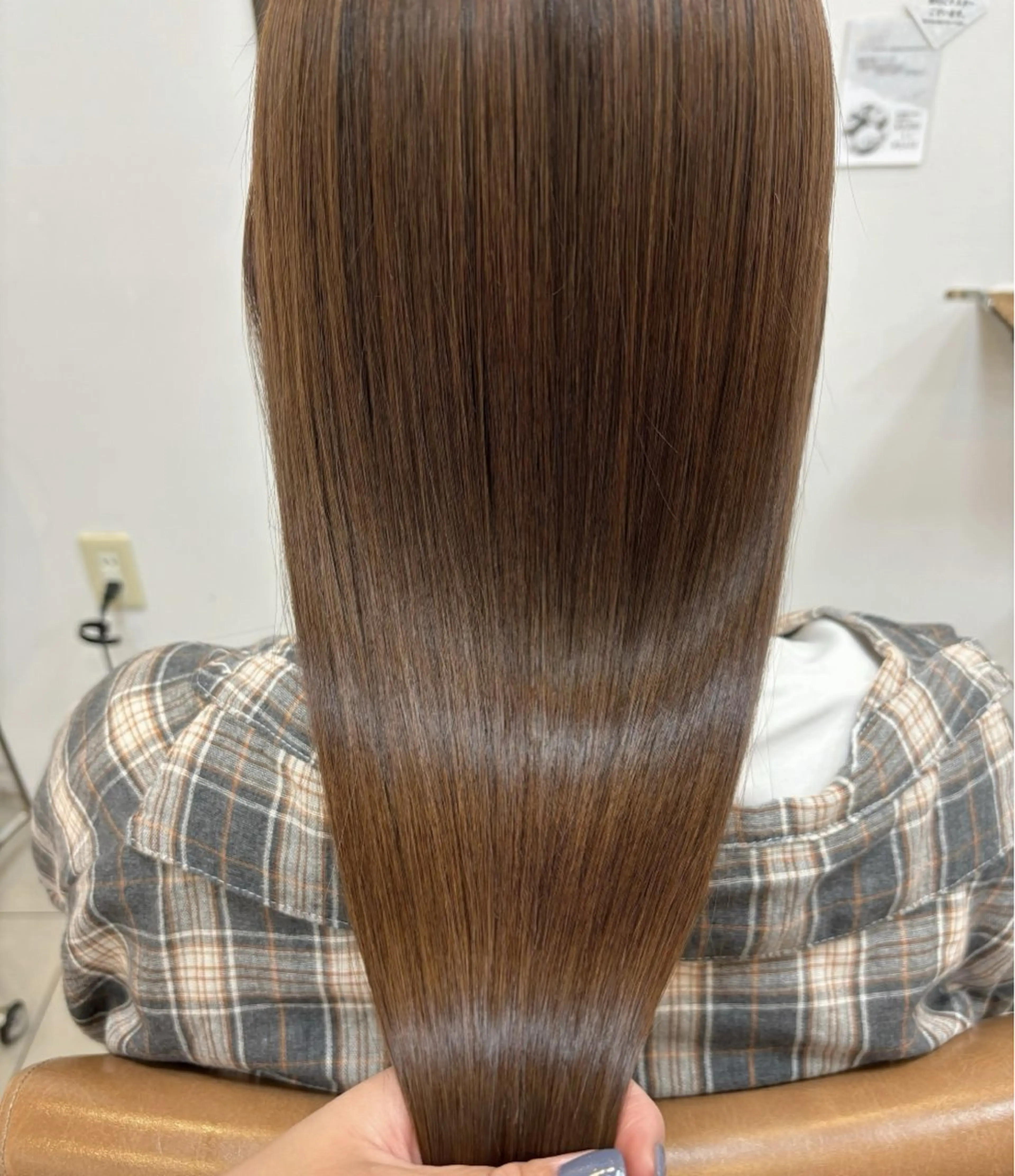 ロング カラー ブラウンカラー トリートメント トリートメント 頭皮×髪質改善 透明感カラー💎中村のヘアスタイル