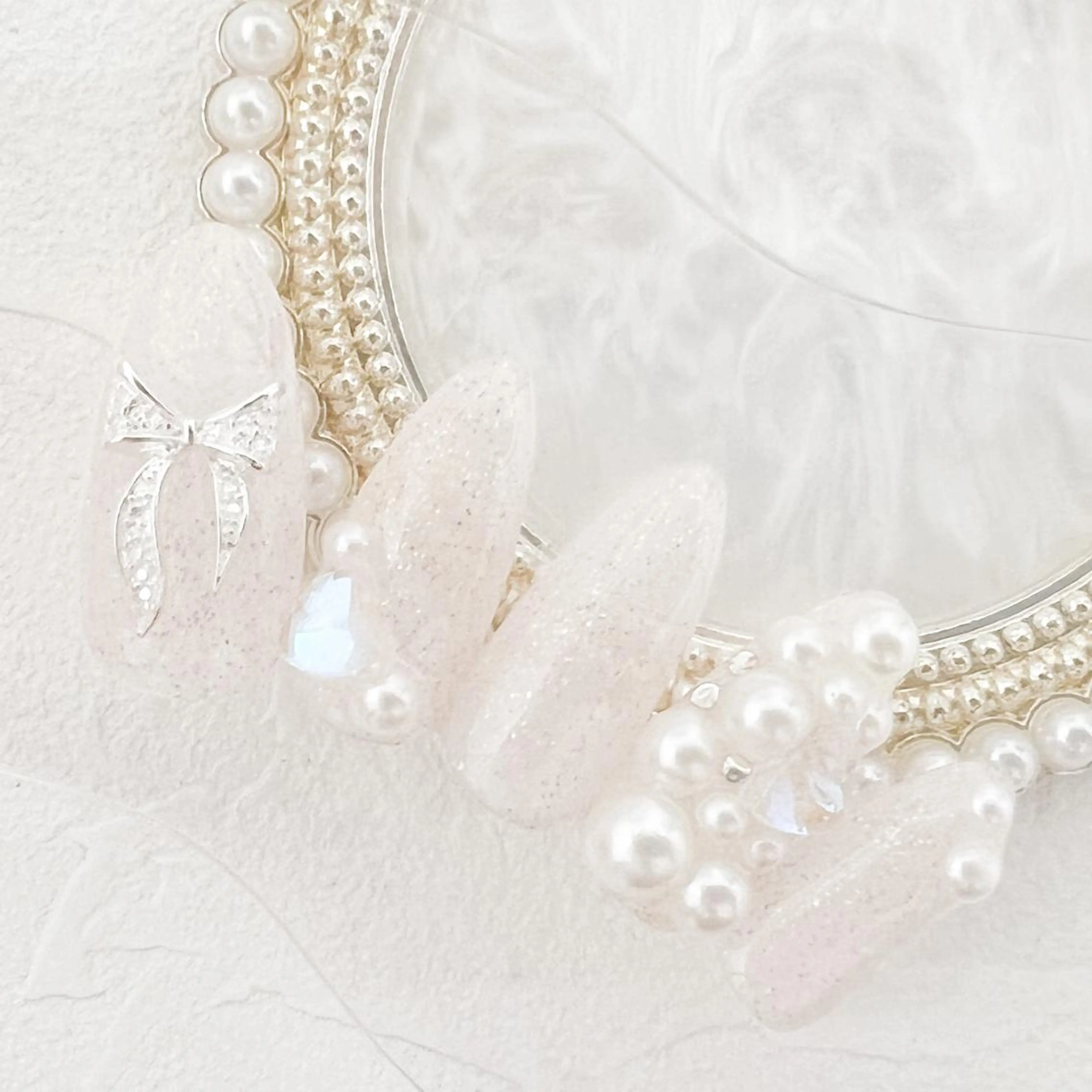 ネイル ガーリー ワンホンネイル rouse nail RISATOのネイルデザイン