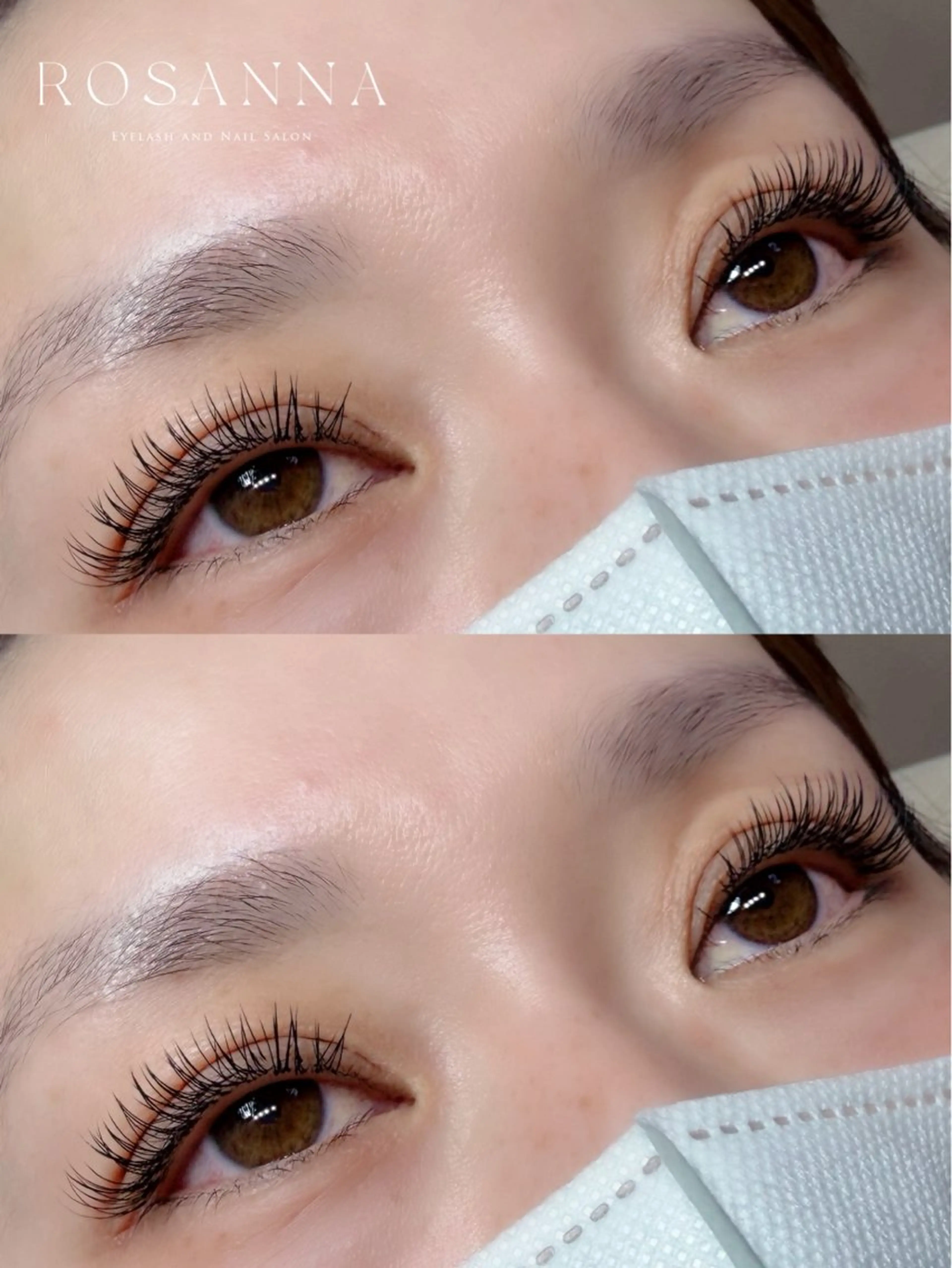 マツエク・マツパ ROSANNA川越 イサカのマツエク・マツパデザイン