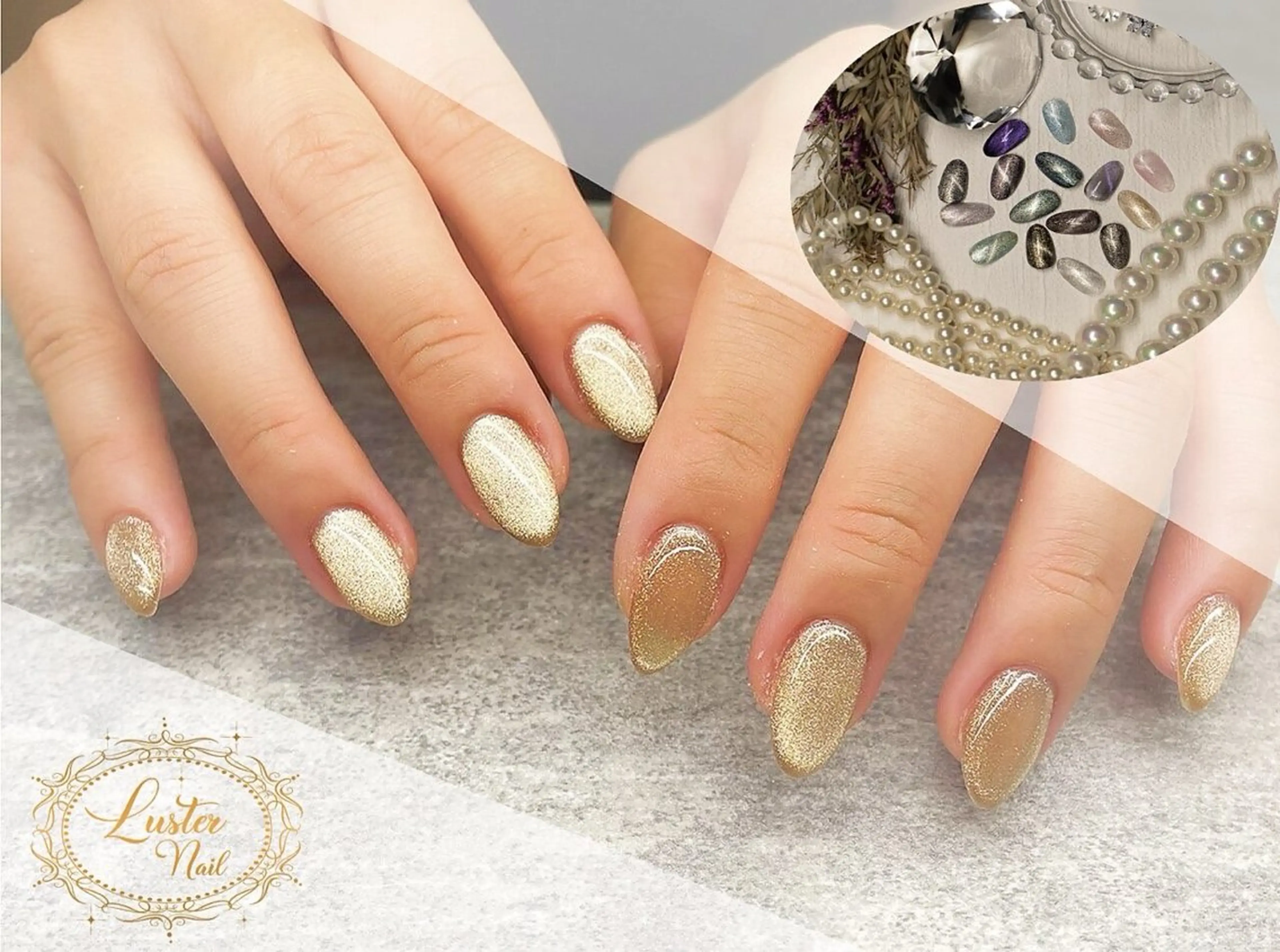 ネイル ハンドネイル ネイルサロン　Luster nail所属・光本 梨緒のネイルデザイン