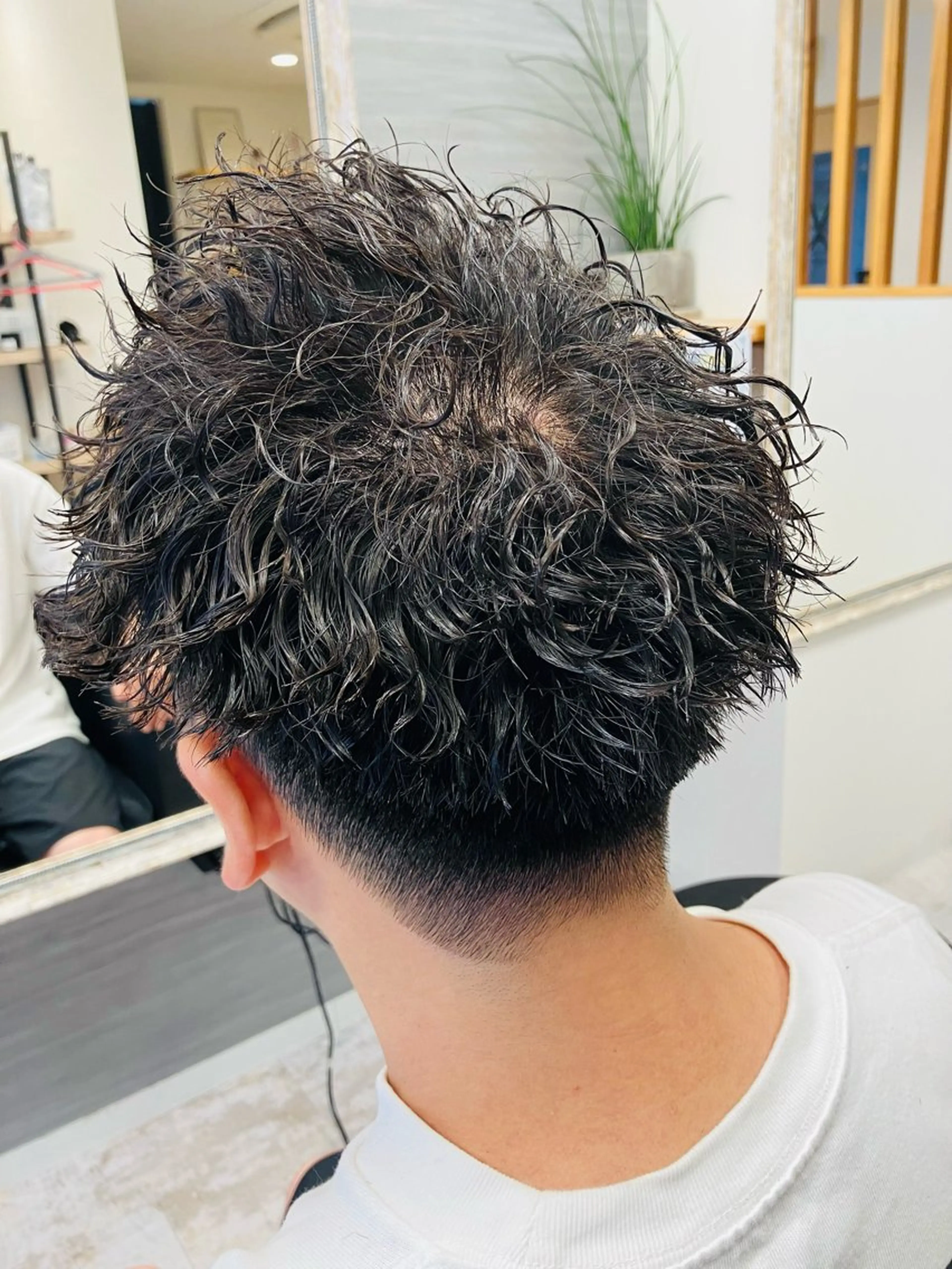 パーマ メンズ カット パーマ メンズ特化/パーマ/ フェードWATARUのヘアスタイル