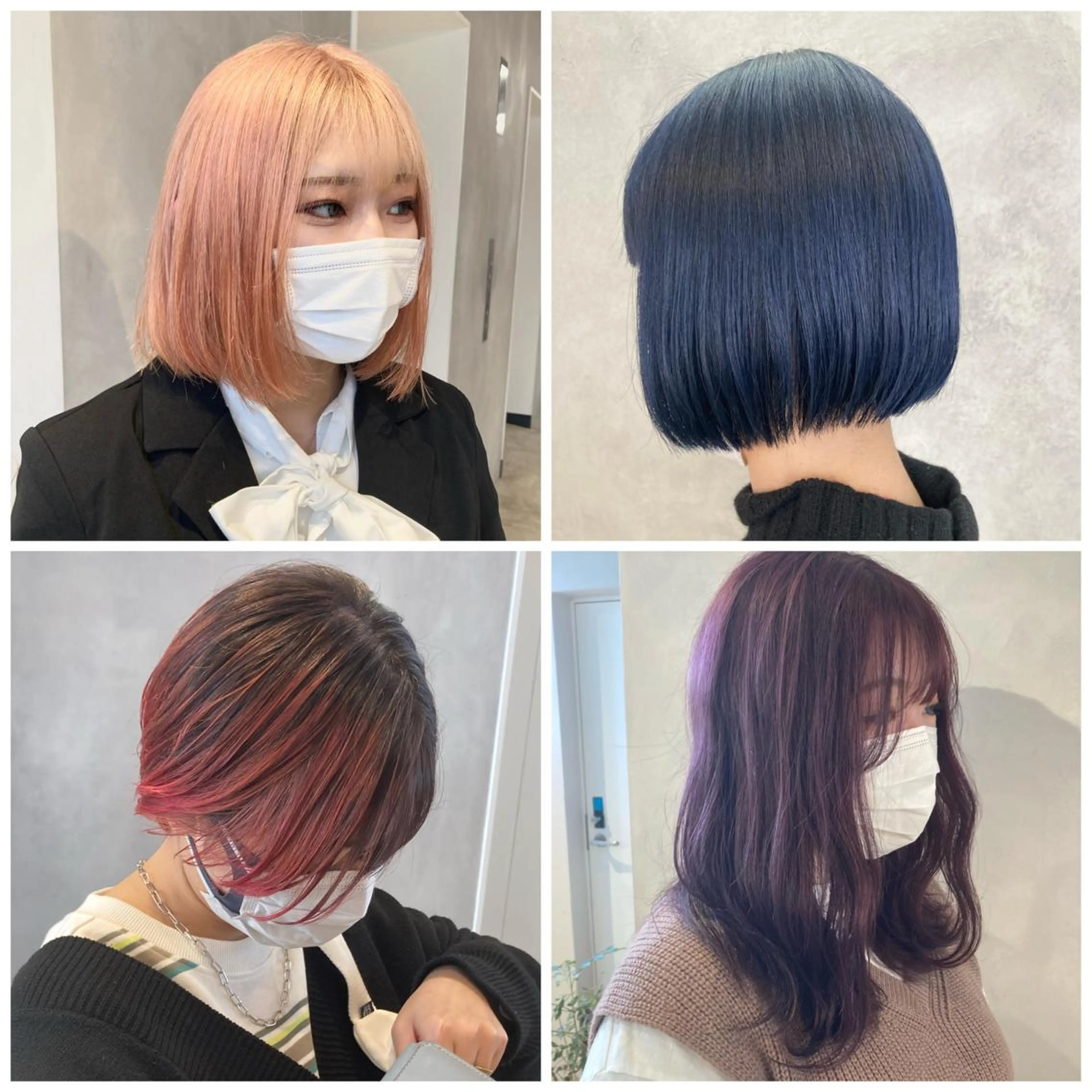 カラー カット 縮毛矯正 トリートメント ✳️ウルフ/メンズ/ スパイラルパーマ✳️のヘアスタイル