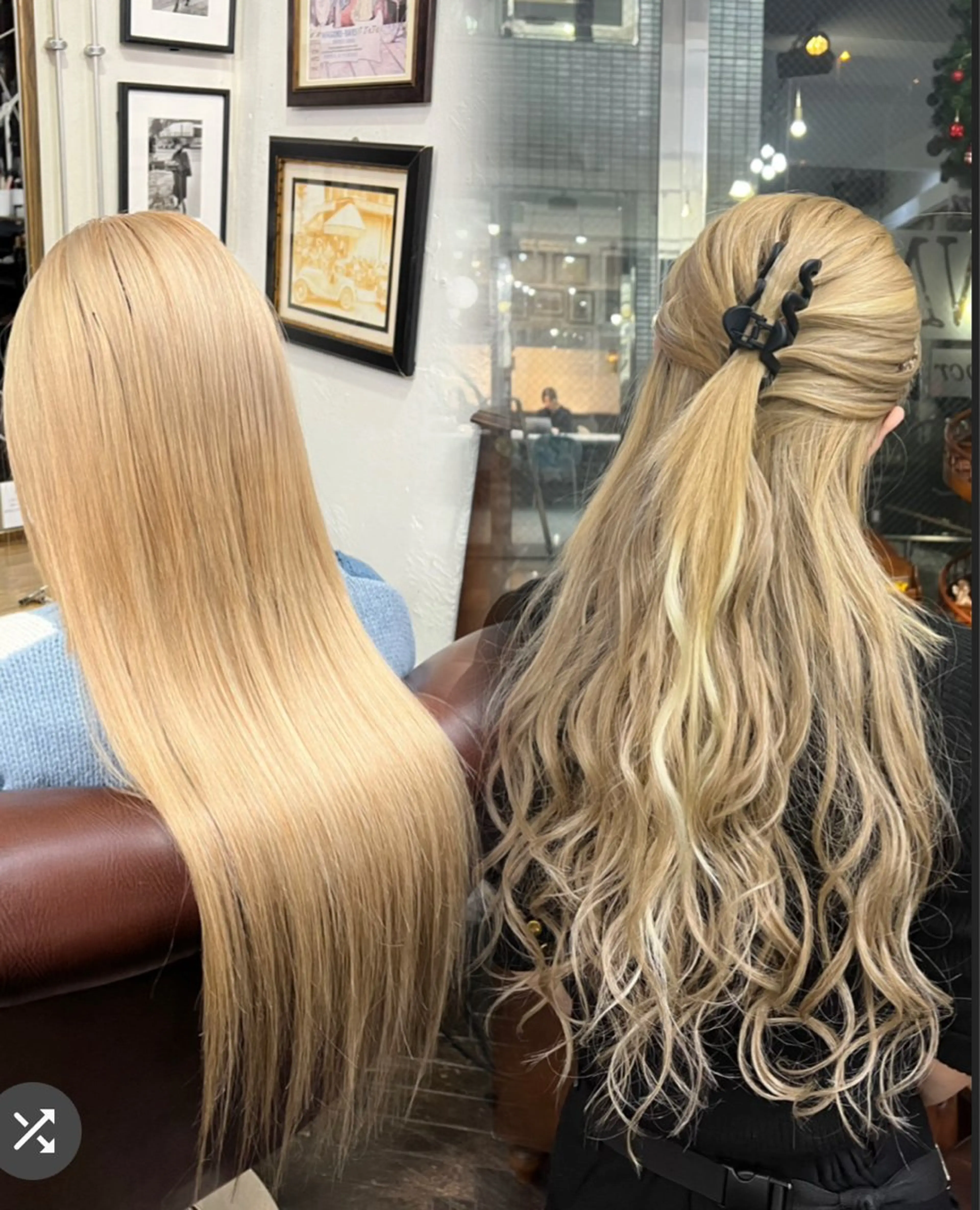 🎀編み込みエクステ50本🎀の写真