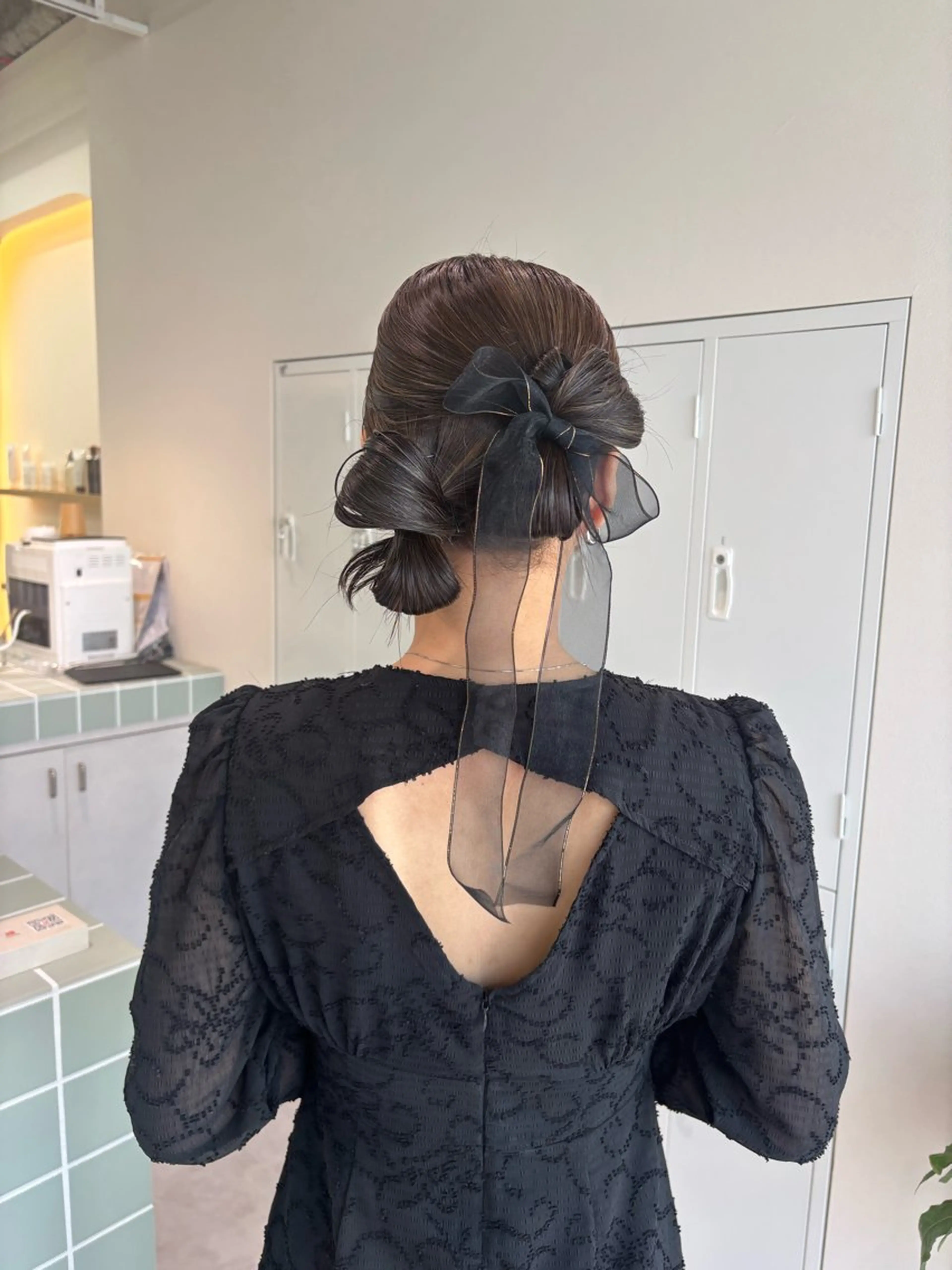 ヘアアレンジ 広島/ヘアセット /ベージュ/わかなのヘアスタイル