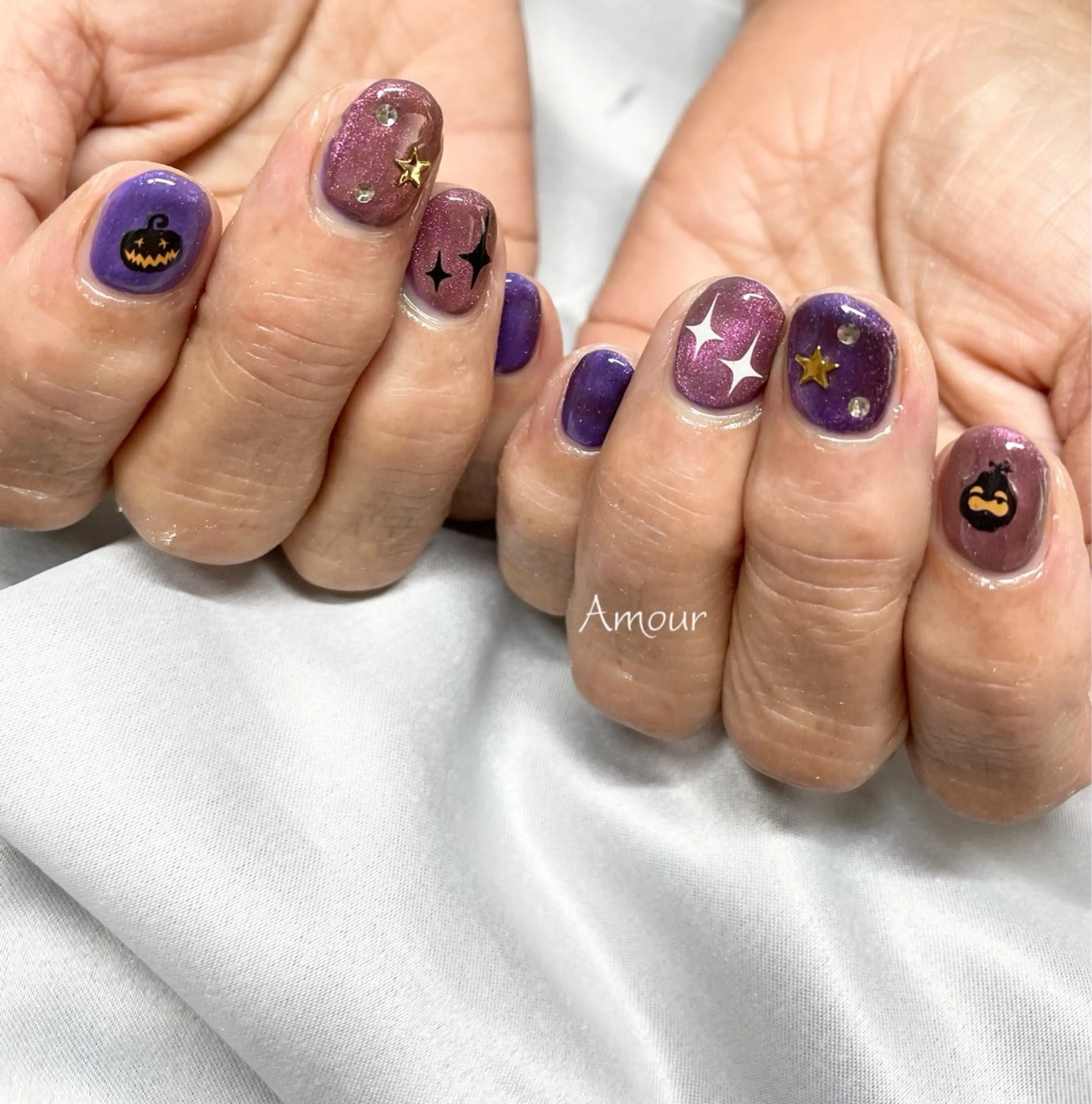 ネイル ハロウィン Nail Salon Amourのネイルデザイン