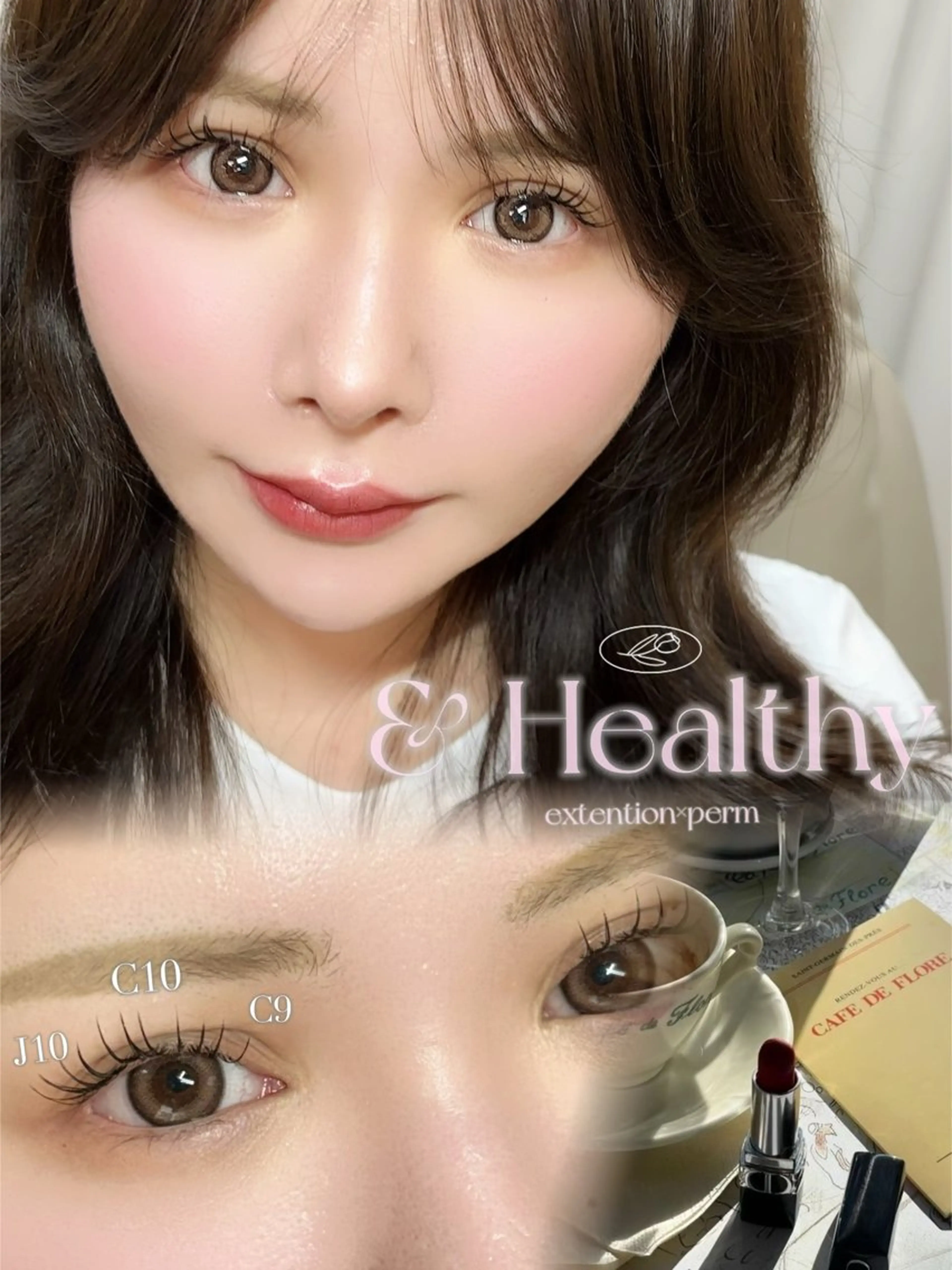 マツエク・マツパ マツエク 𝕂𝕪𝕦𝕟𝕠 韓国風/束感/恵比寿のマツエク・マツパデザイン