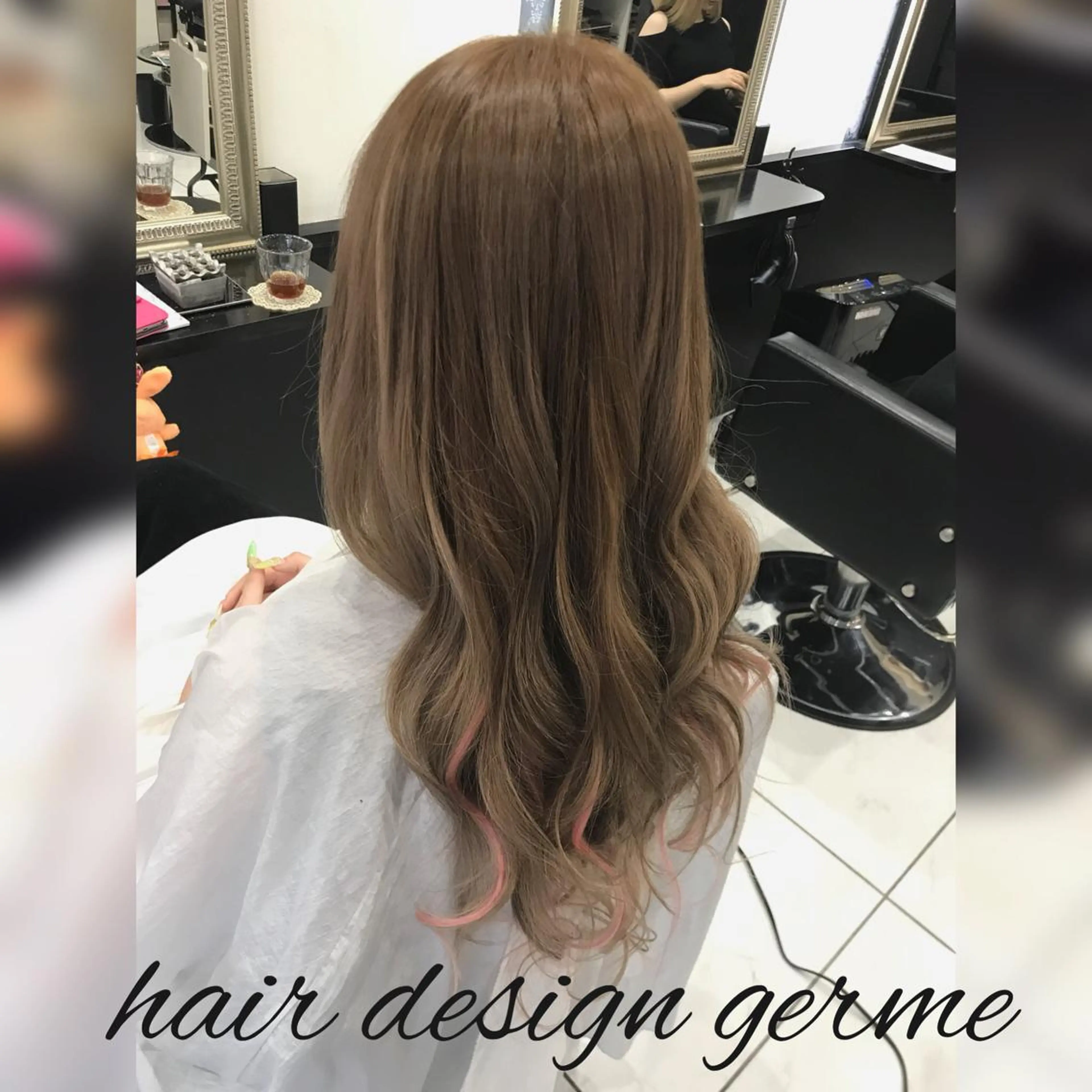 当店ご利用初めての方☆馴染ませカット&プルエクステ最高級ダイヤモンドエクステ60本の写真