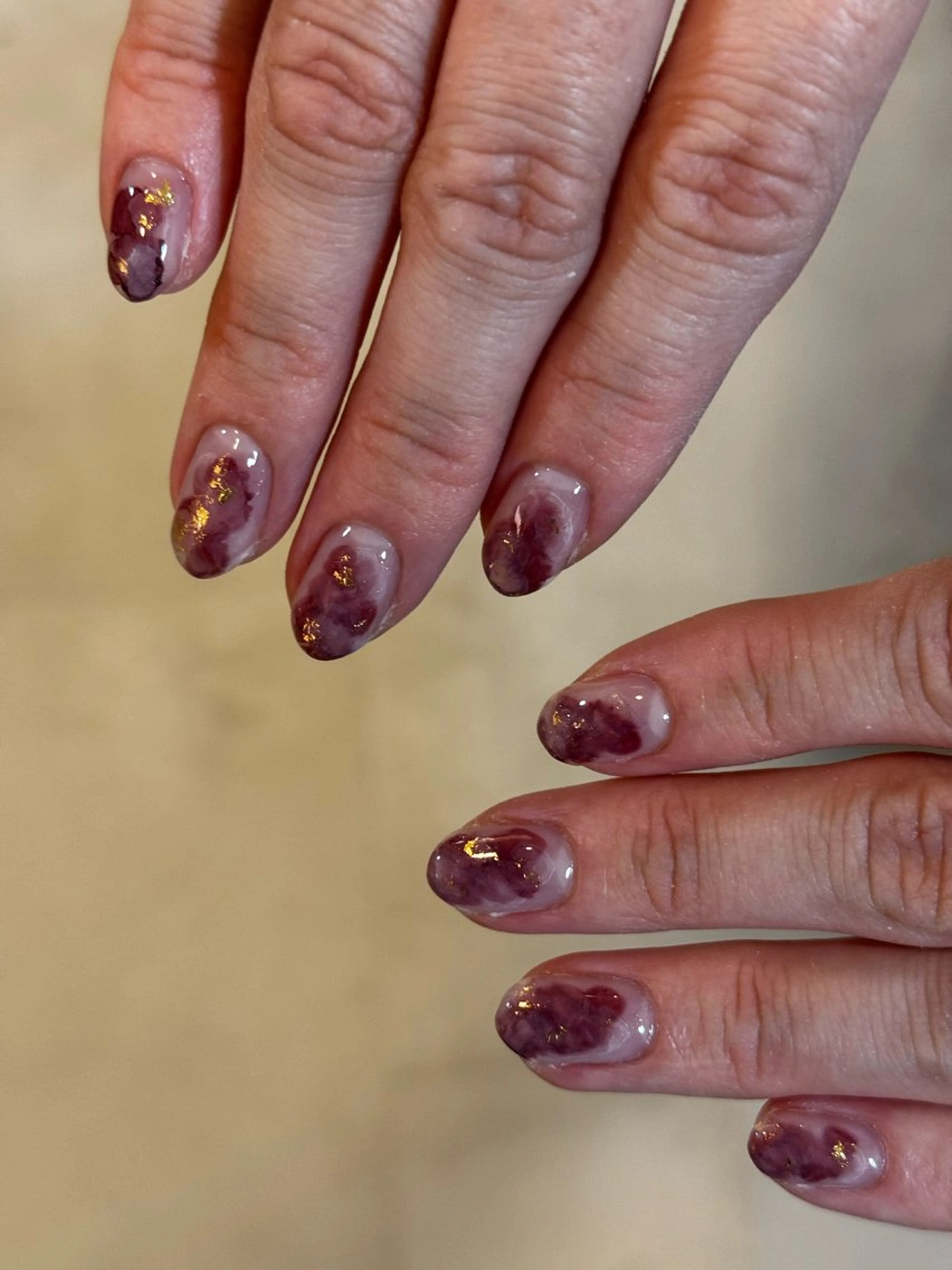 ネイル ホワイト ハンドネイル soan 神楽坂店 mayuのネイルデザイン