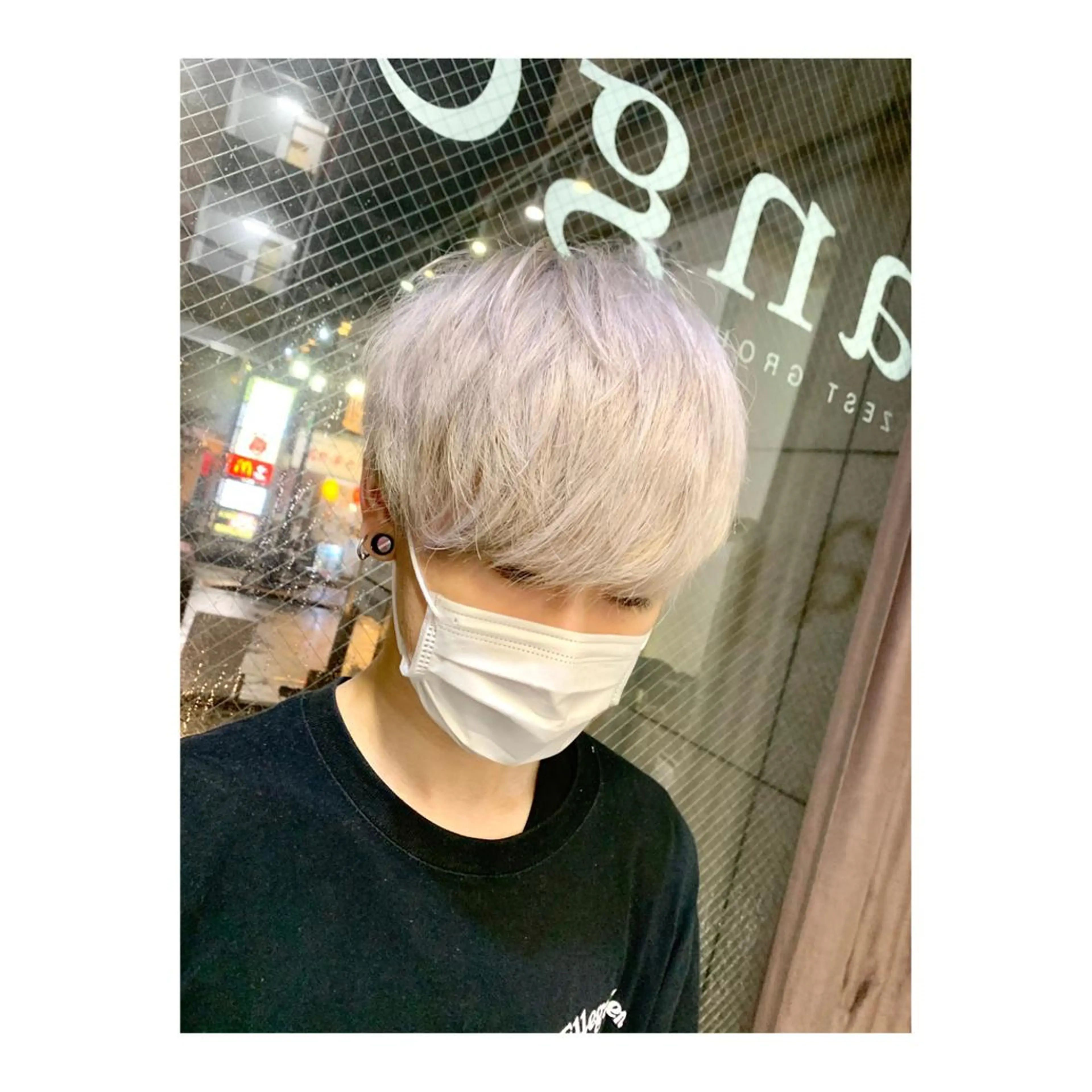 ☞目指すは韓国アイドル！☜透明感抜群ハイトーン！トリプルカラー(ケアブリーチ込み)の写真