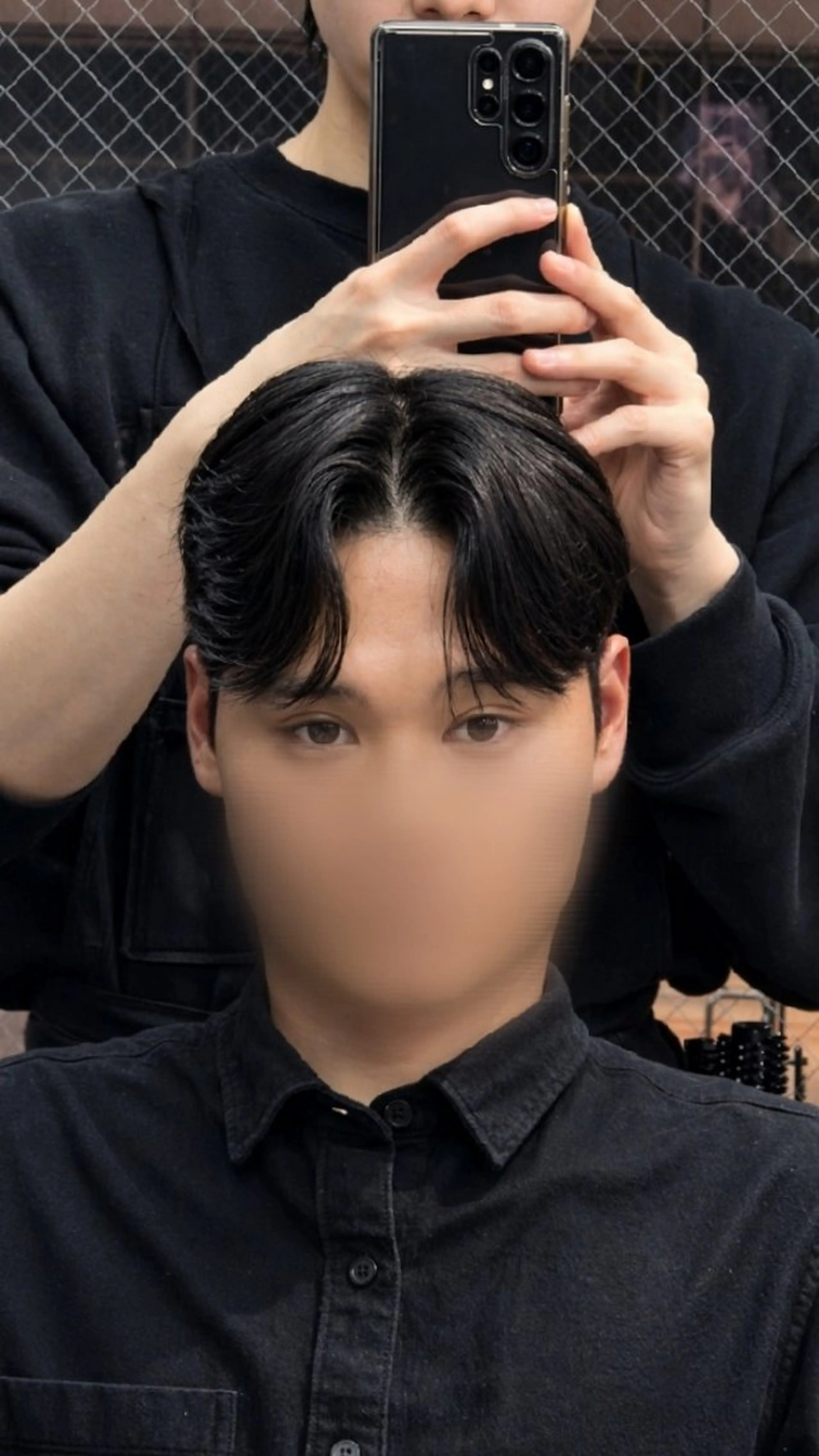 メンズ ダウンパーマ カルマパーマ メンズ韓国風 メンズパーマ カット パーマ 韓国メンズヘア/ コウセイのヘアスタイル