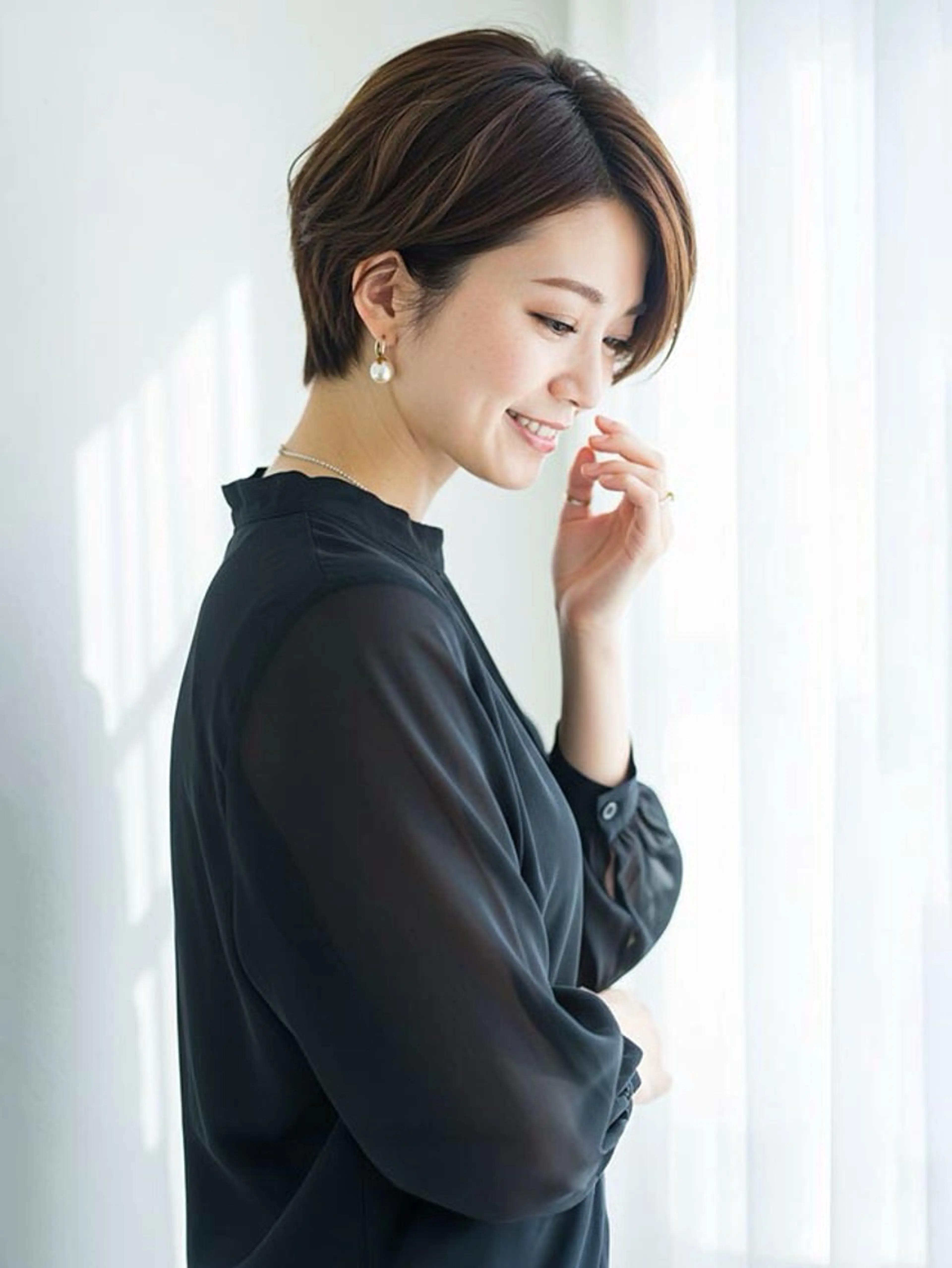 ショート 田仲 彩乃のヘアスタイル