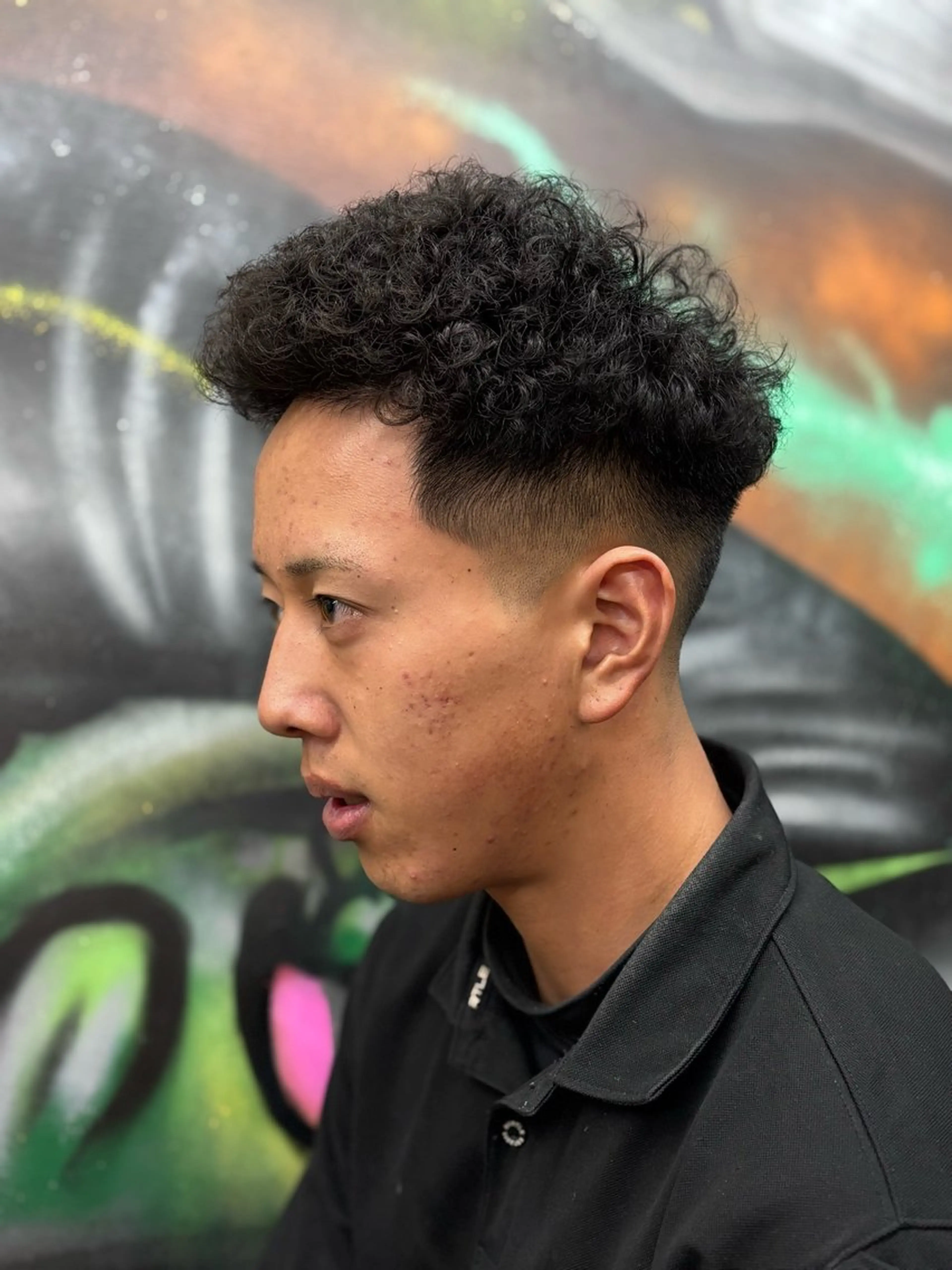 ミディアム メンズ カット JBJ BARBER SHOP所属・松本 亮太のヘアスタイル