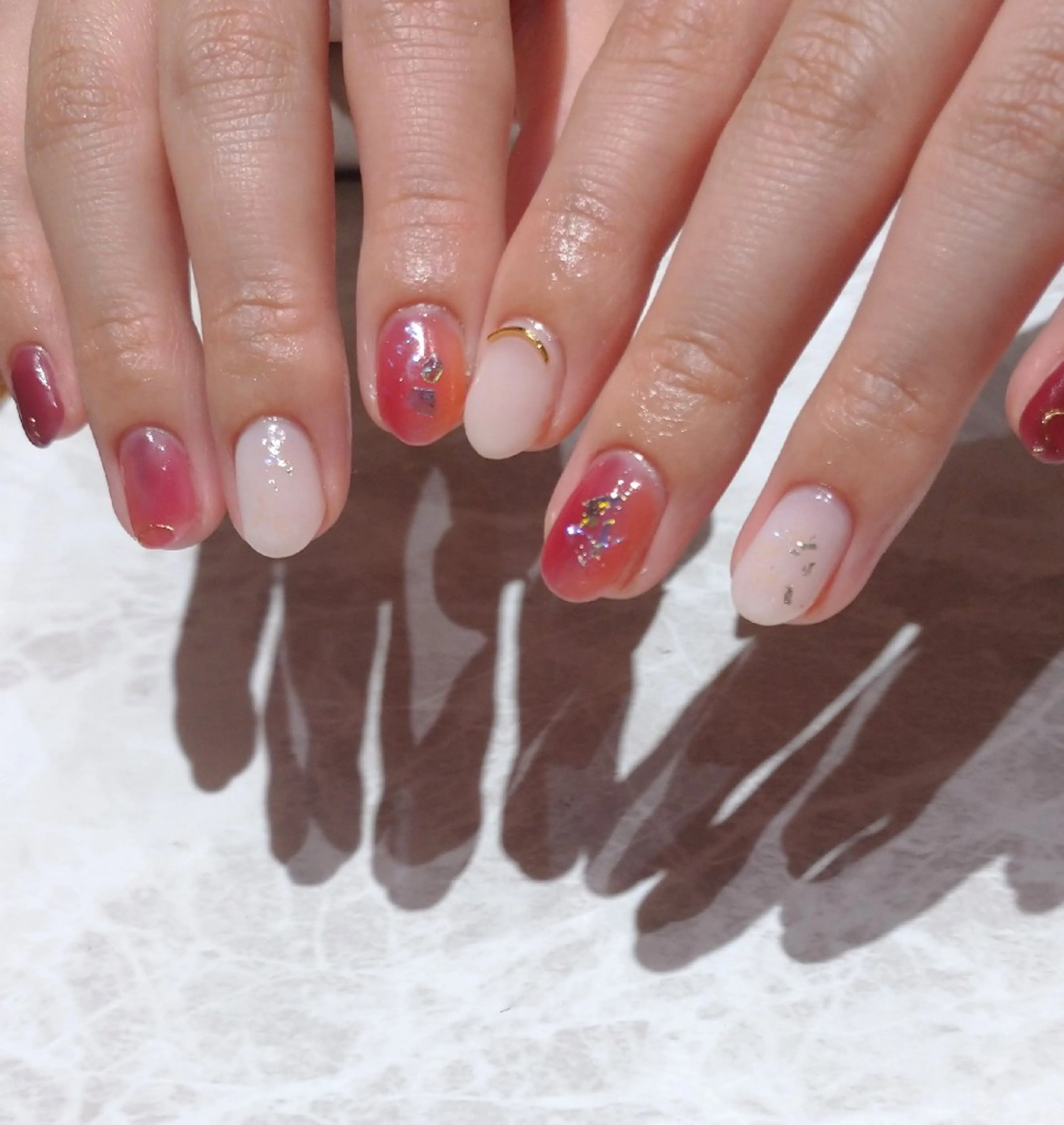 ネイル ハンドネイル 會田 瑠衣のネイルデザイン