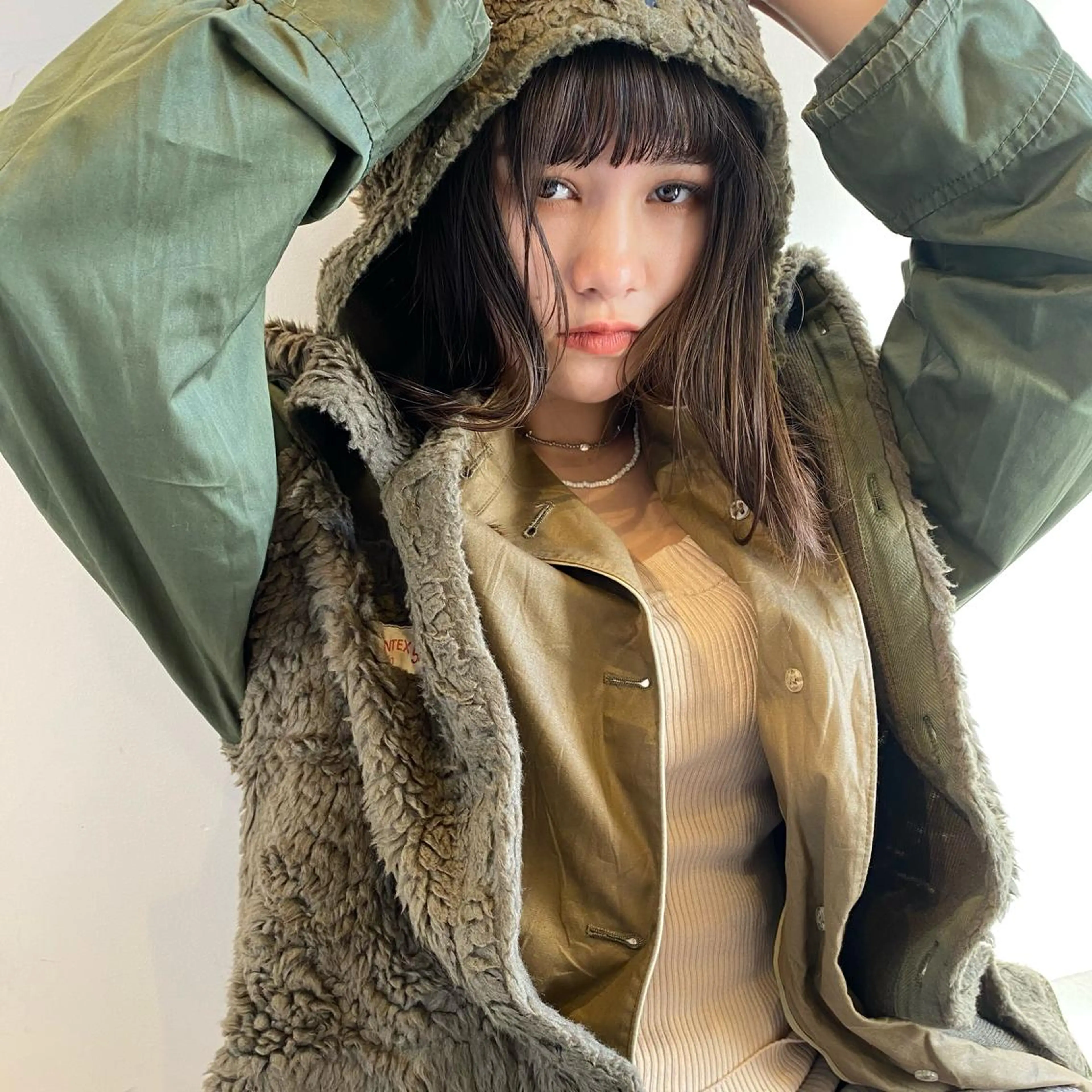 セミロング カラー パーマ 当日予約大歓迎💗 依田瑞希のヘアスタイル