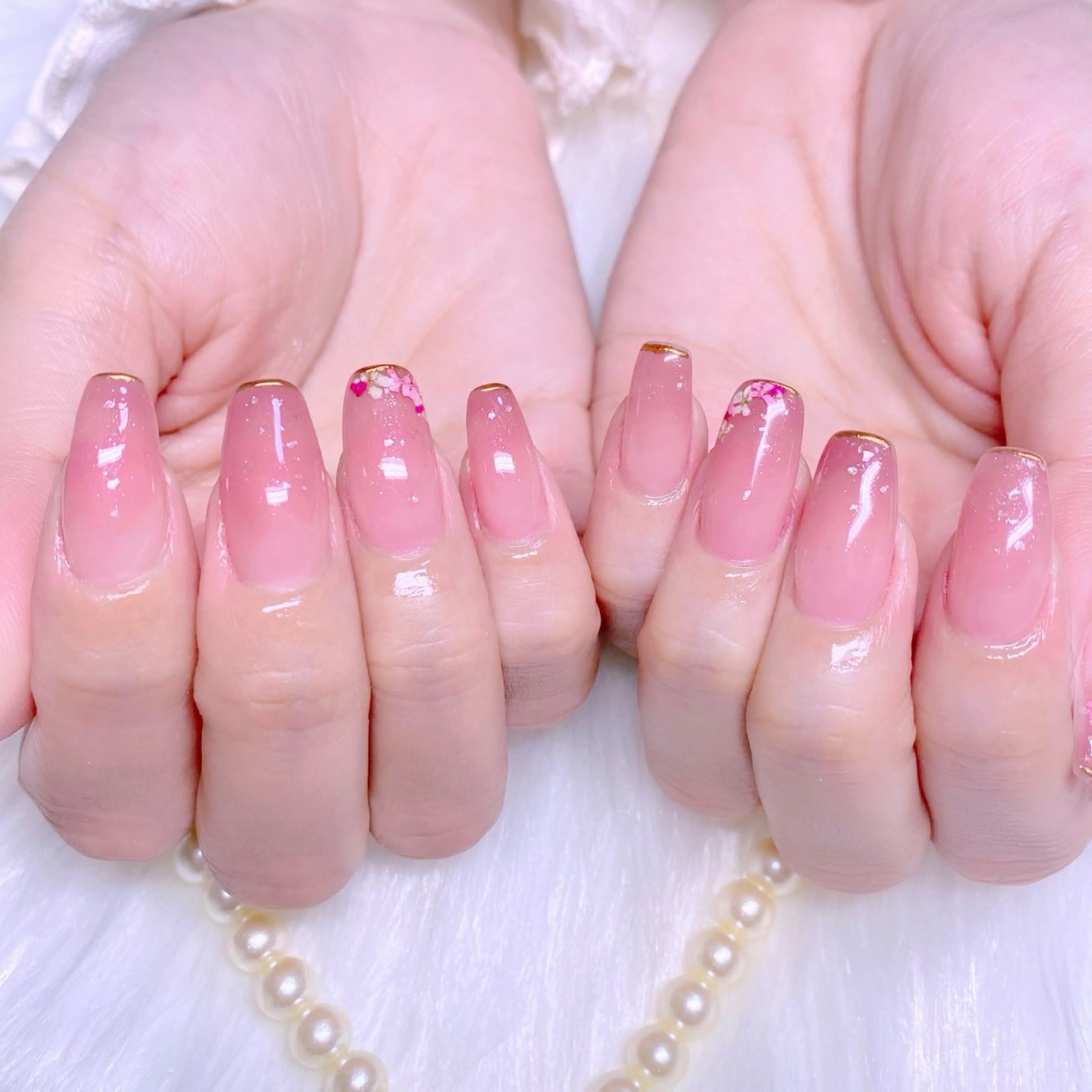 ネイル フラワーネイル Nail Yunaのネイルデザイン