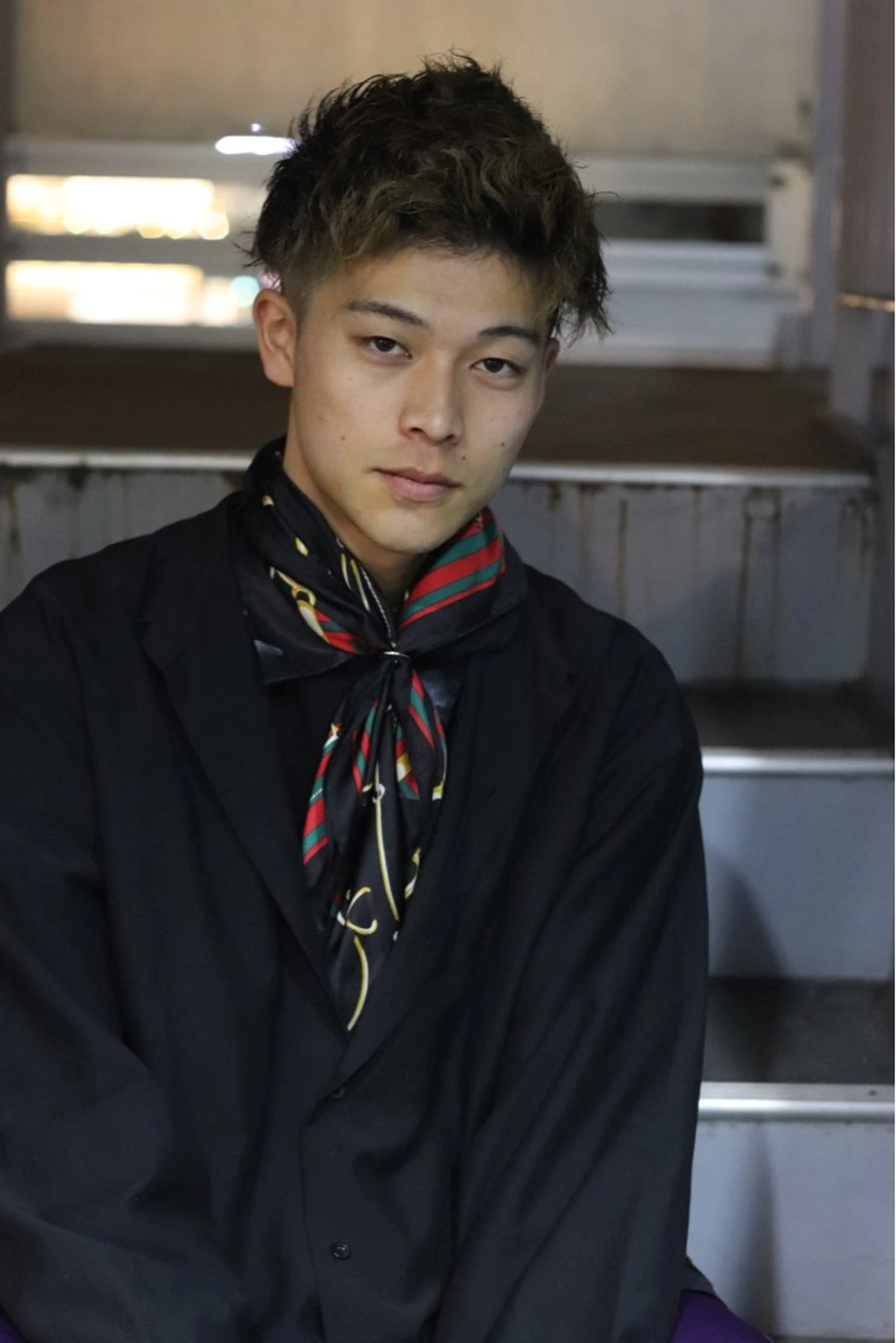 ショート メンズ joh/メンズ/ ブリーチ/矢場町のヘアスタイル