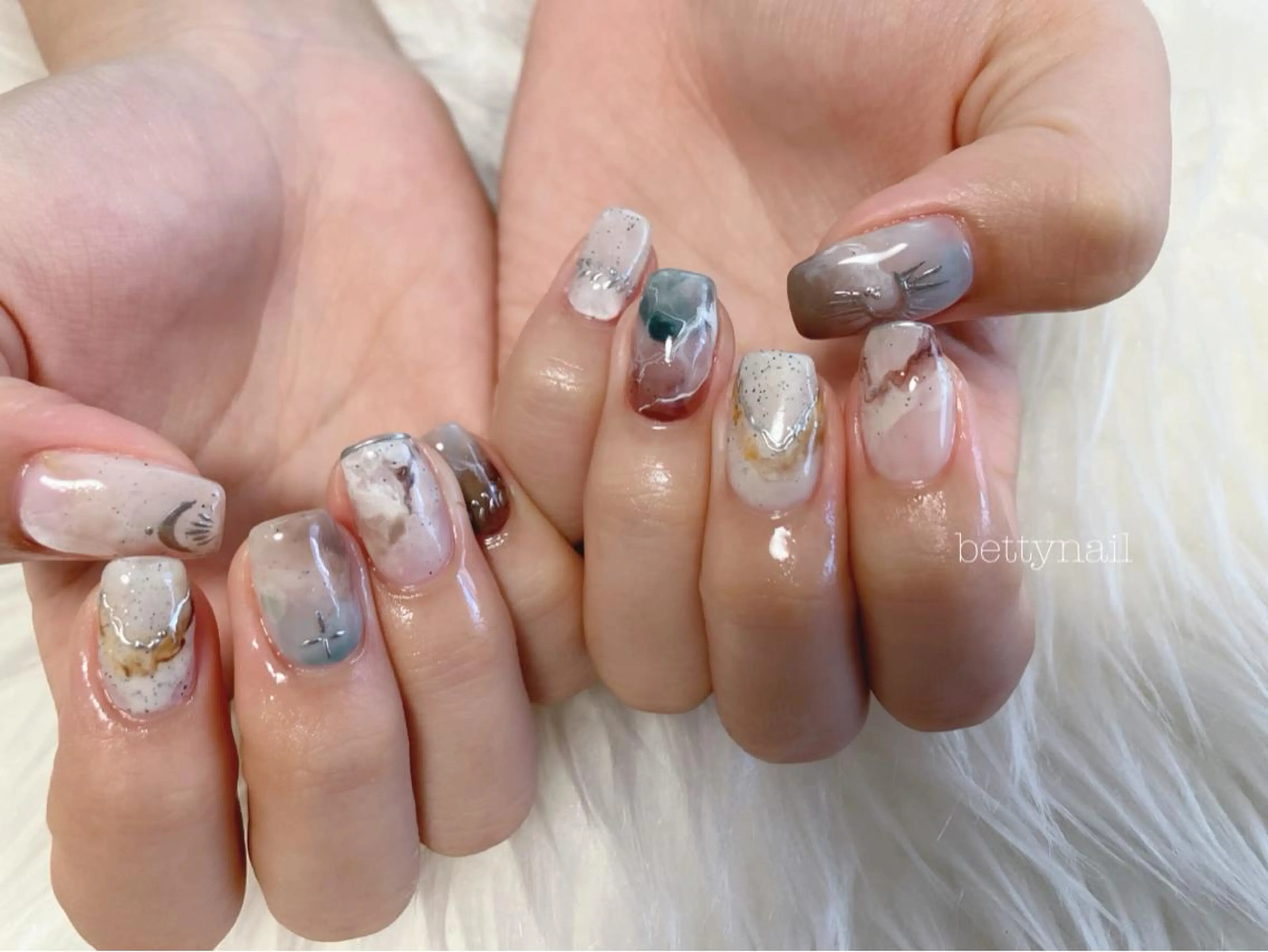 ネイル purr nailのネイルデザイン