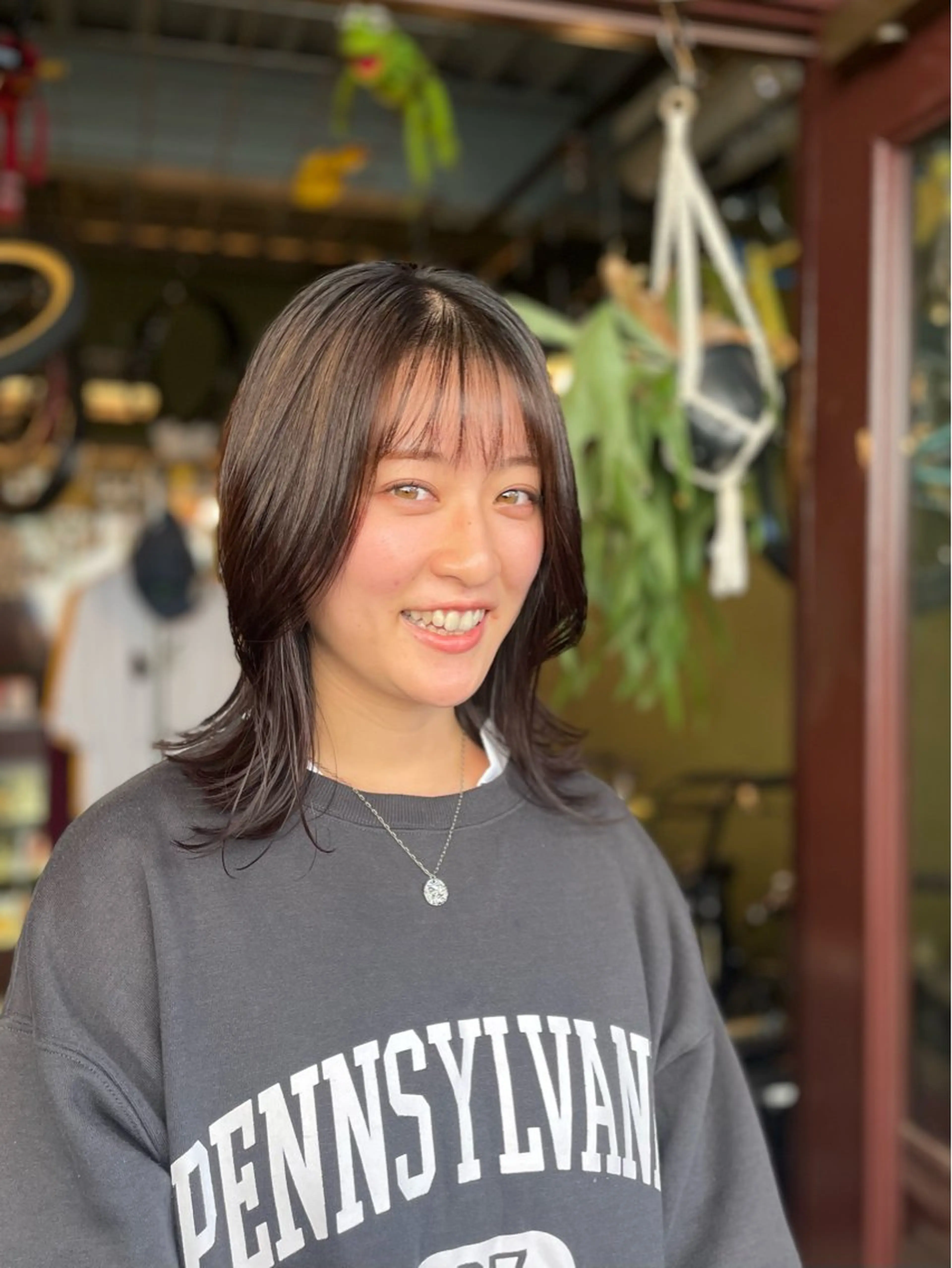 ミディアム カラー PATH-hair. storeのヘアスタイル