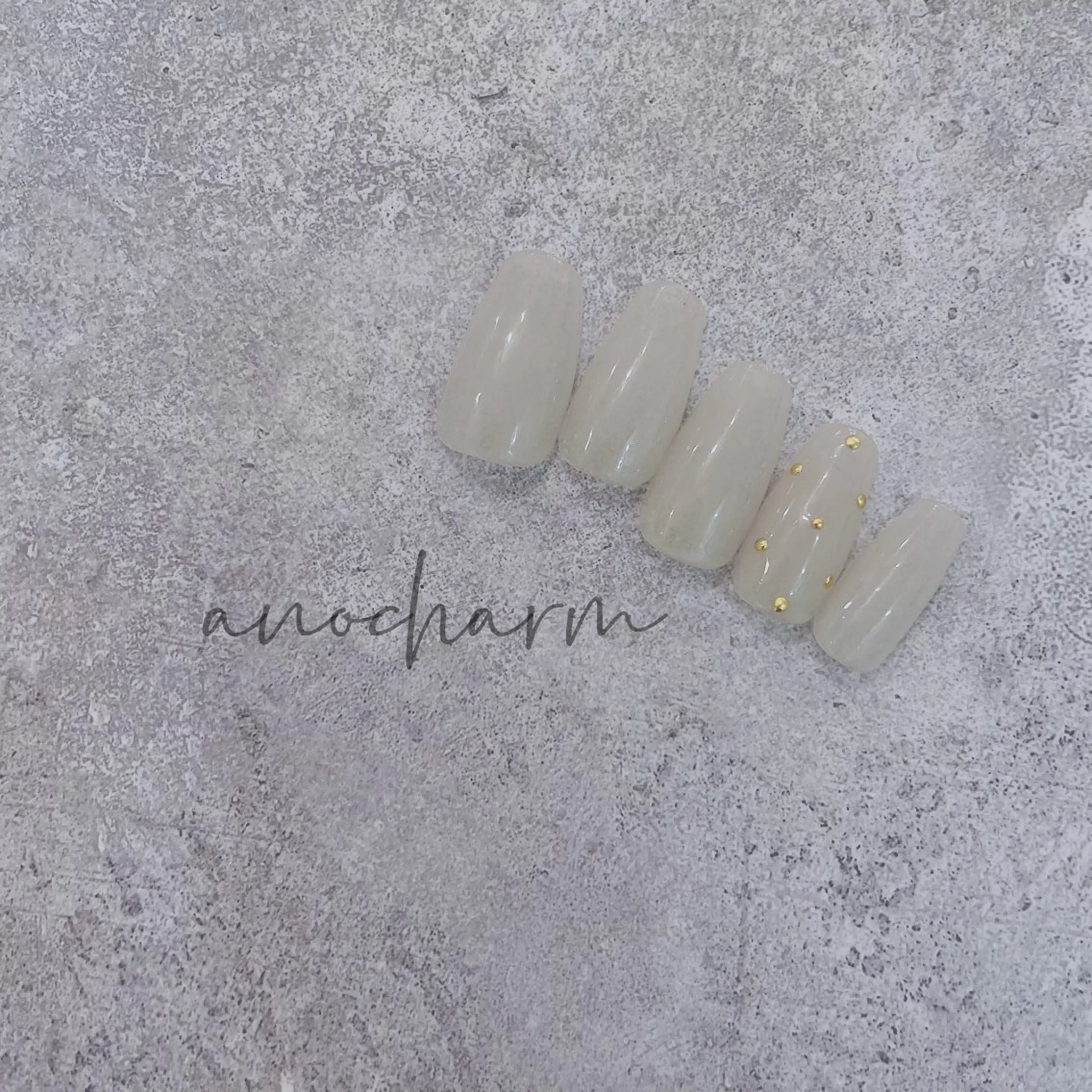 ネイル ハンドネイル anocharm _annaのマツエク・マツパデザイン