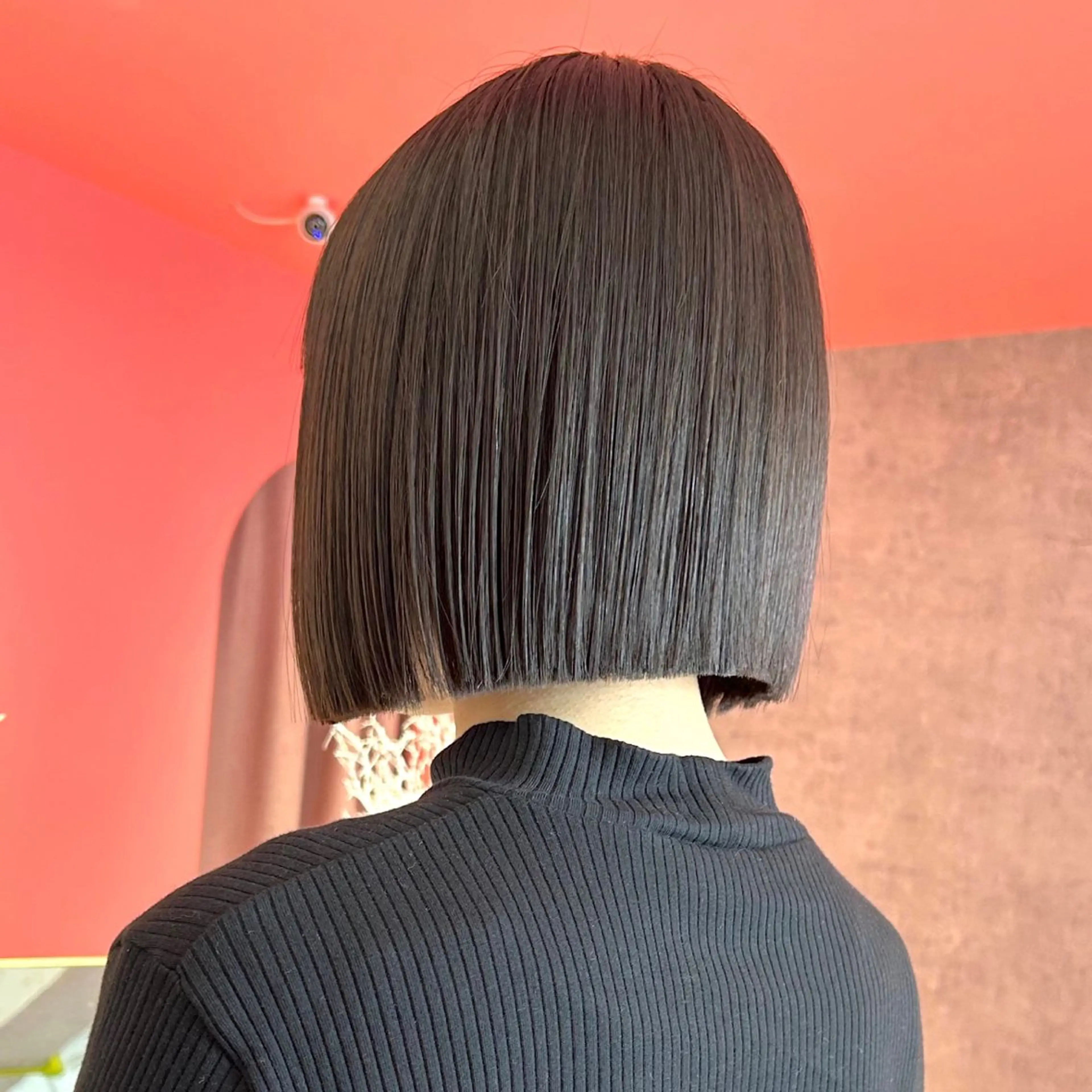 ショート カラー 莉乃/縮毛矯正/髪質 改善/艶カラーのヘアスタイル