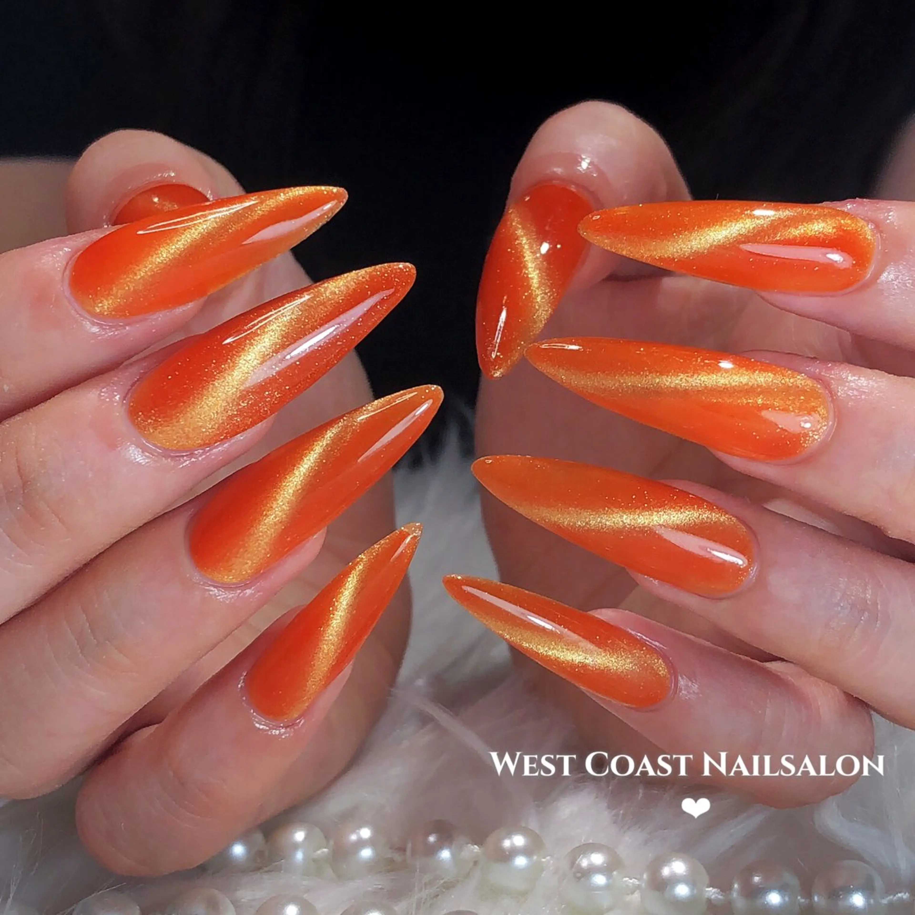 ネイル ハンドネイル ハンドケア リボン、ガーリー パーツ放題専門店のネイルデザイン