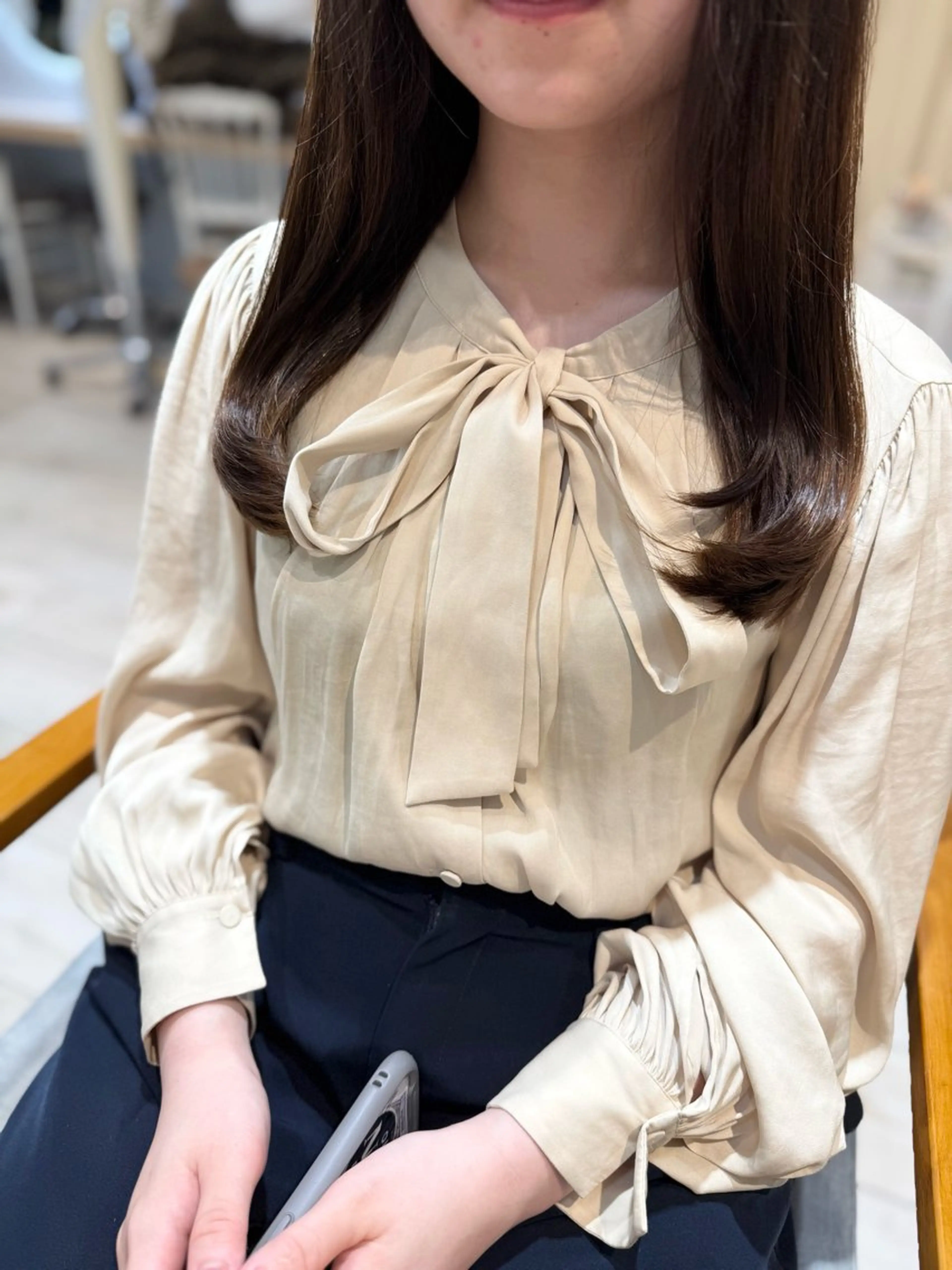 ロング レイヤーカット パーマモデル 募集中🎀渡邉のヘアスタイル