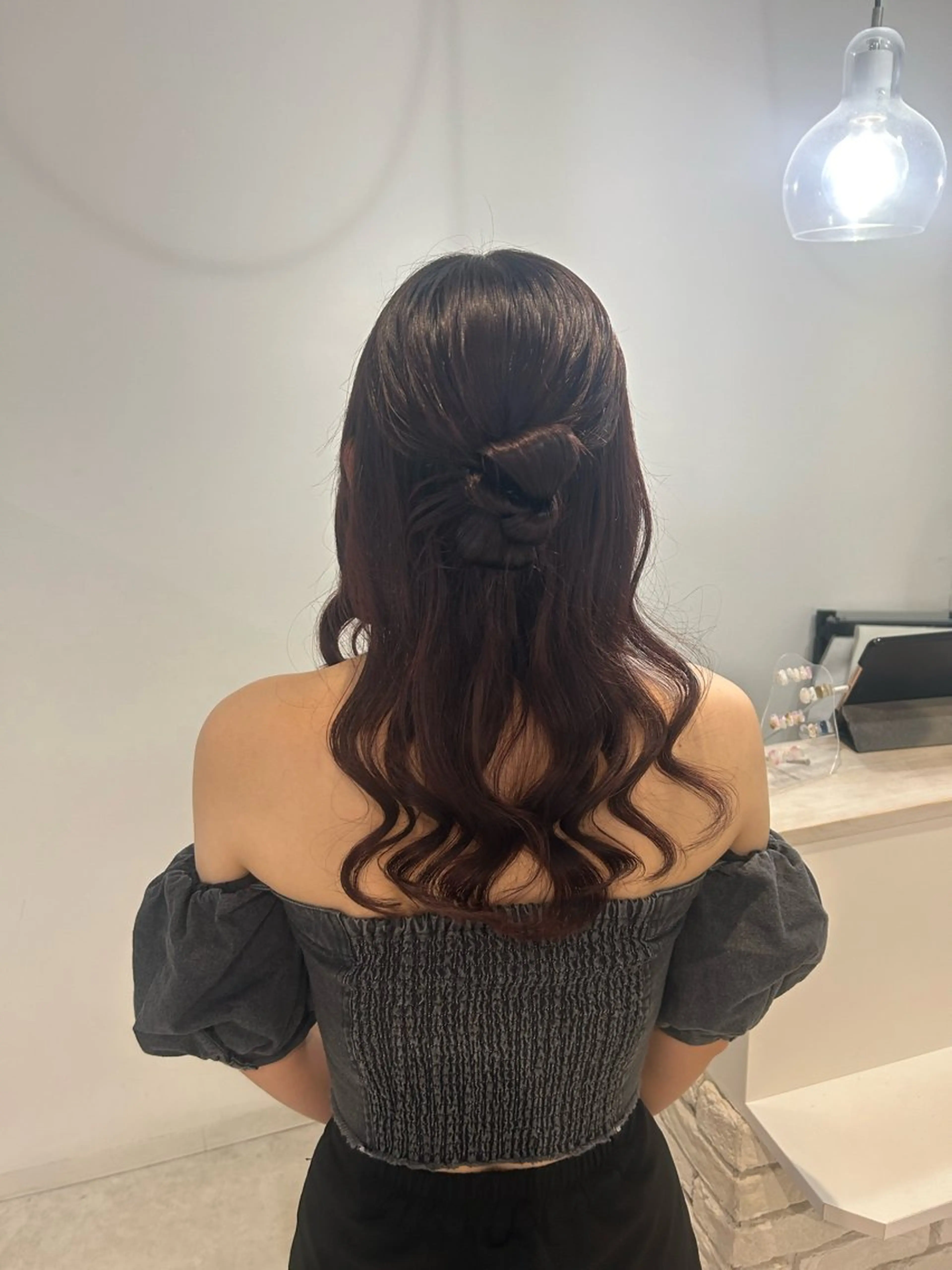 ロング りさ/ヘアセット 無料モデル募集🎀のマツエク・マツパデザイン