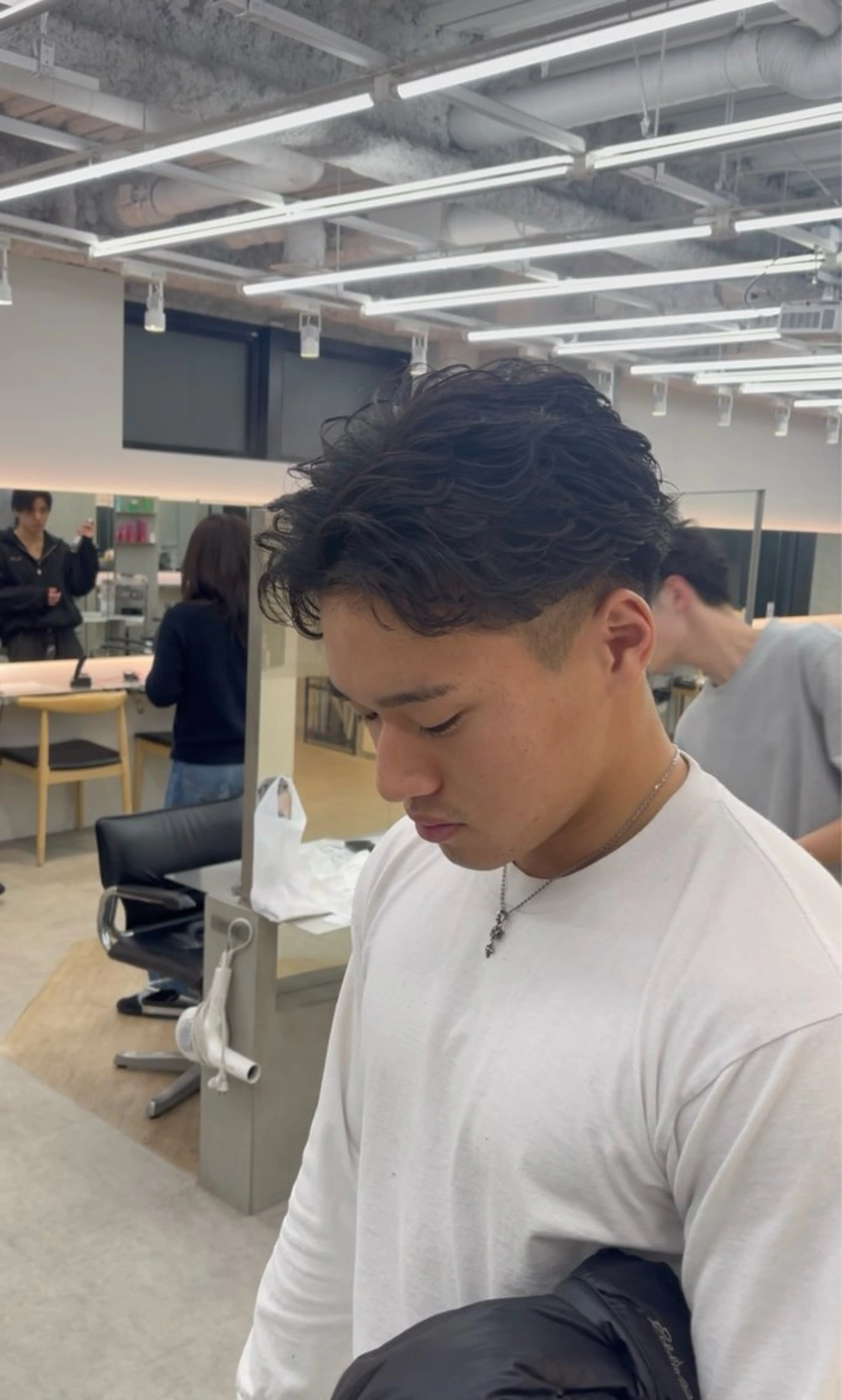 パーマ メンズ カット パーマ トリートメント 👑メンズパーマ屋 👑/栄/馬場斗生のヘアスタイル