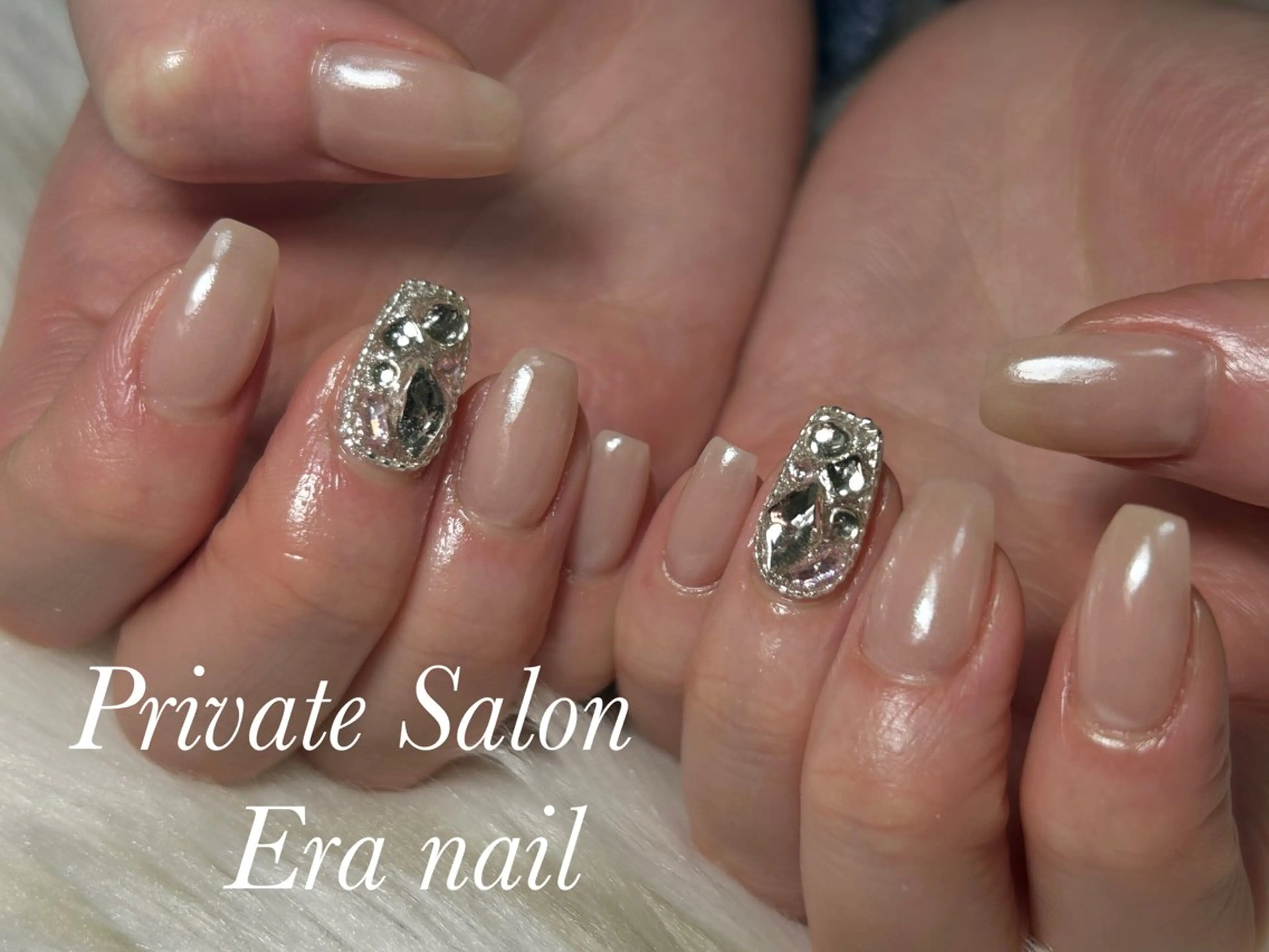 ネイル ミラーネイル ハンドネイル Era nailのネイルデザイン