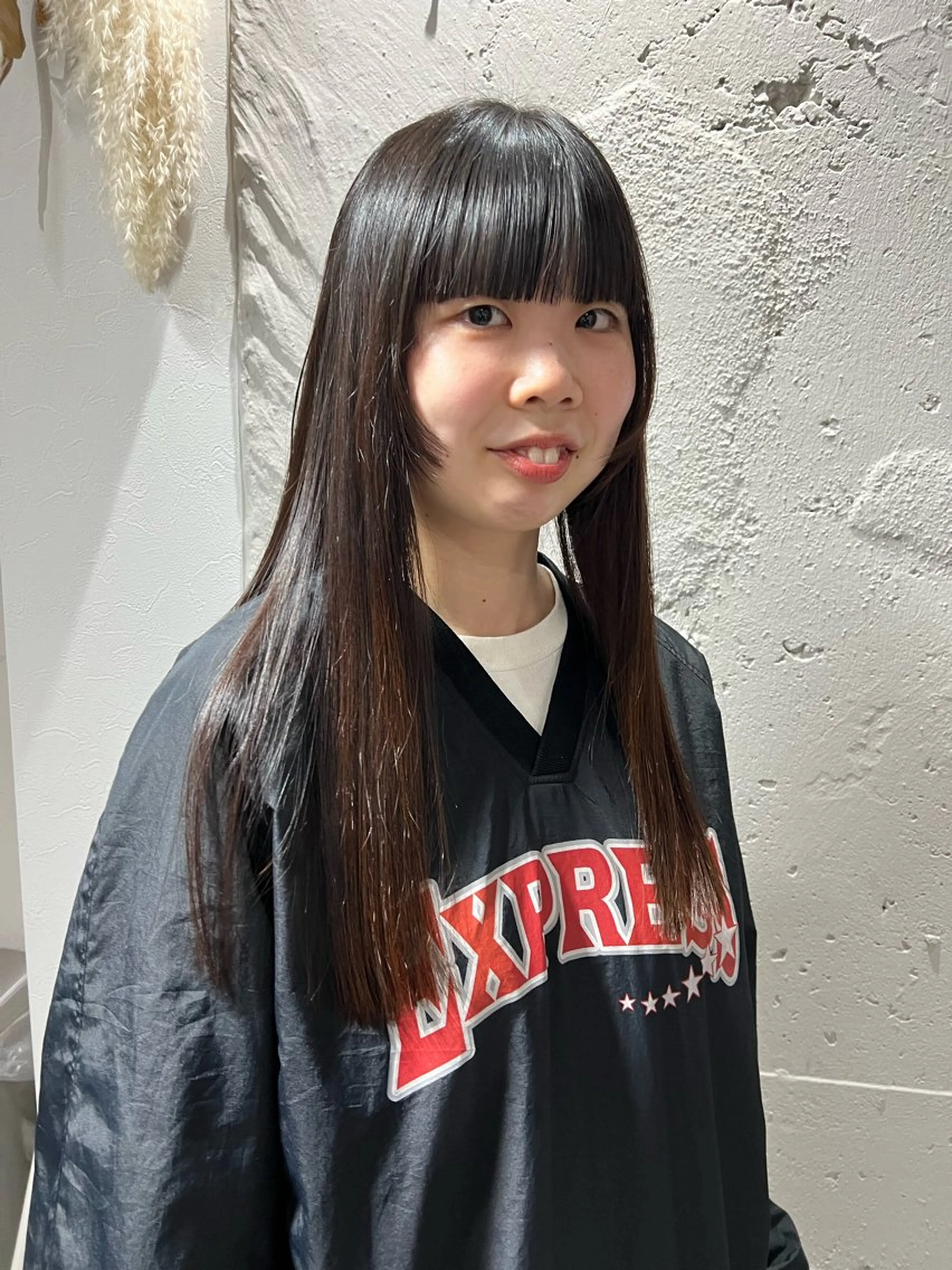ロング ロング 福井 采未のヘアスタイル