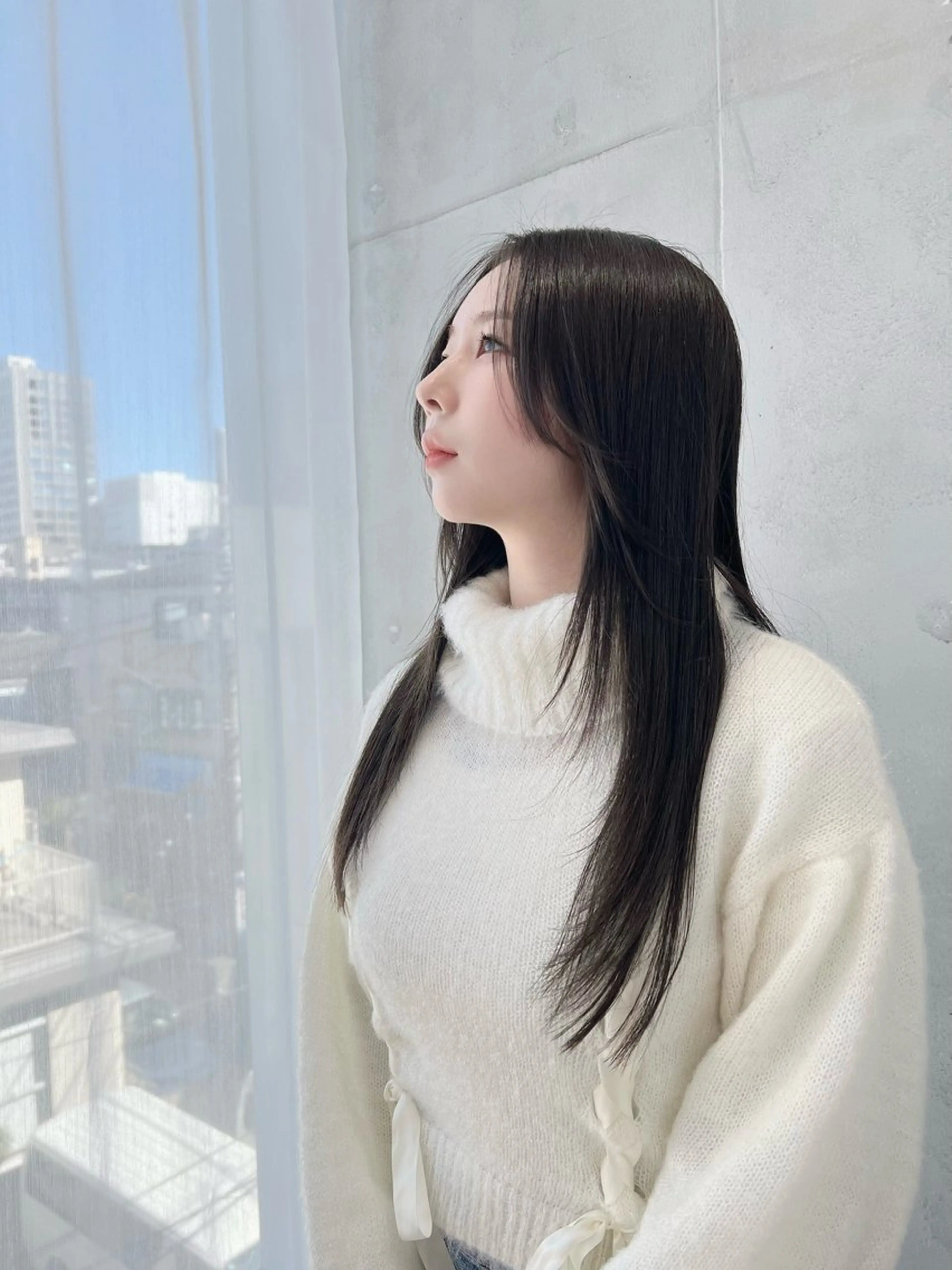 ロング カラー 小顔ショート🌿 Say.石川葵のヘアスタイル