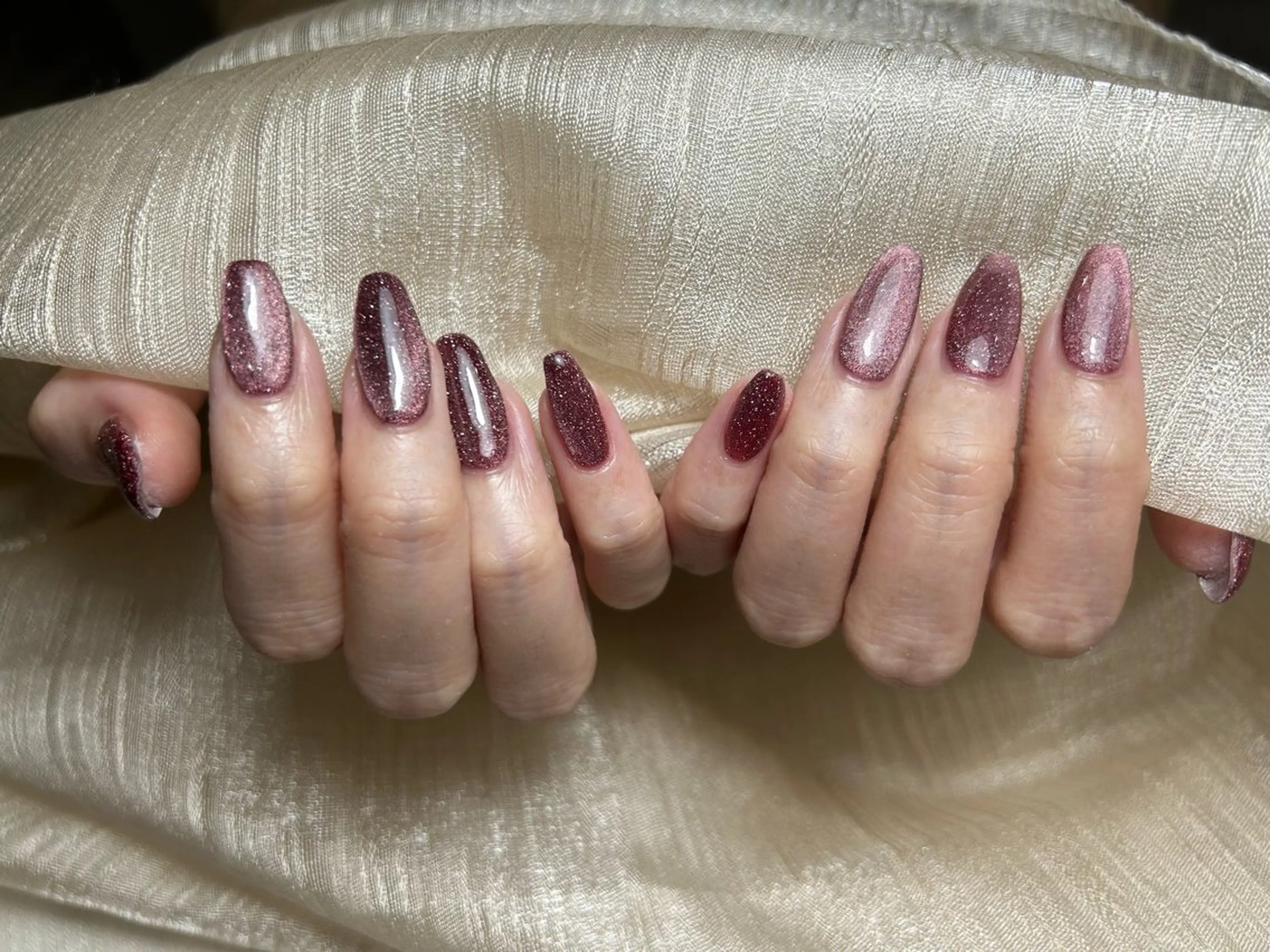 オフ無料【チップ長さだし10本】マグネット／フラッシュの写真