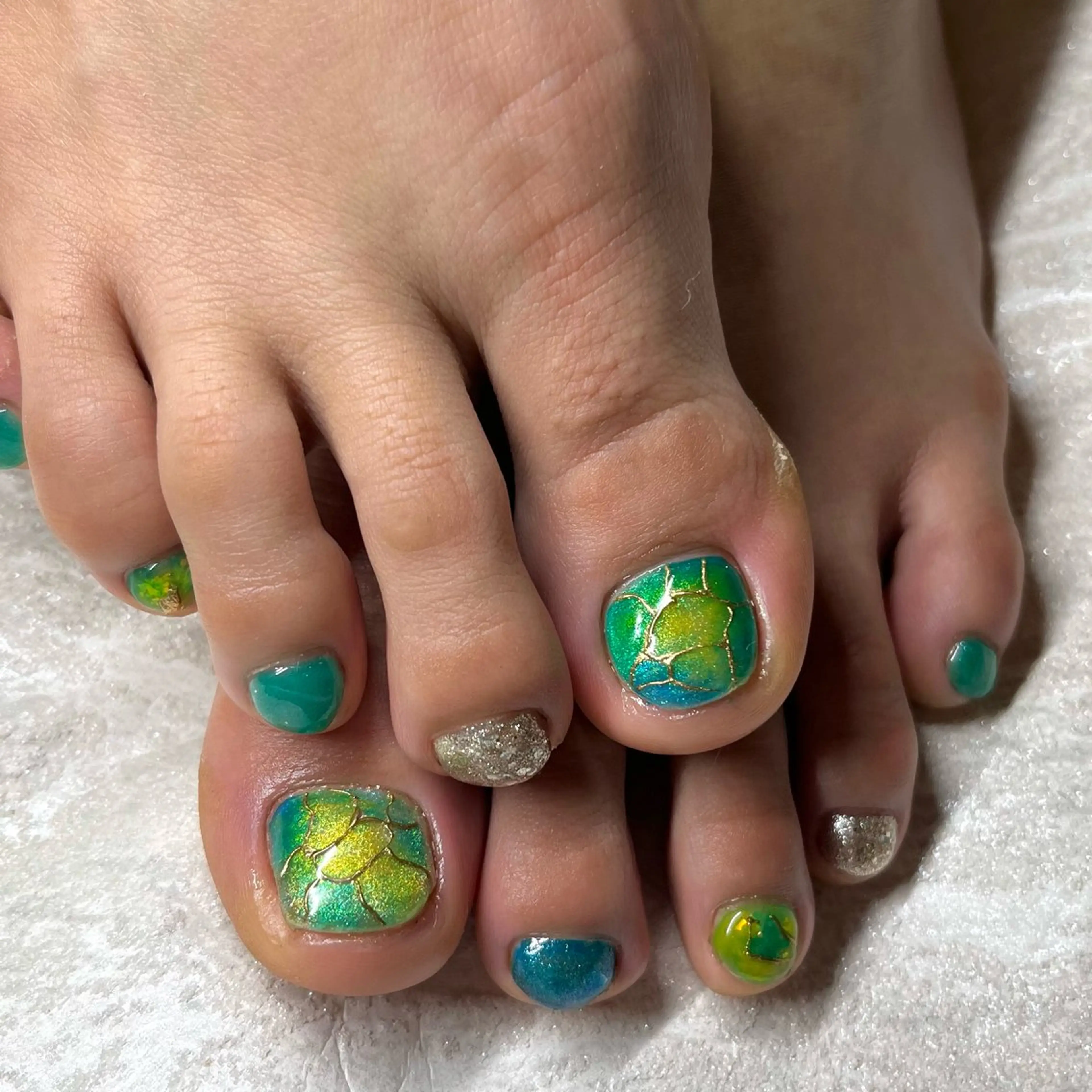 ネイル フットネイル ネイルスタジオ コスタ•デルマールのネイルデザイン