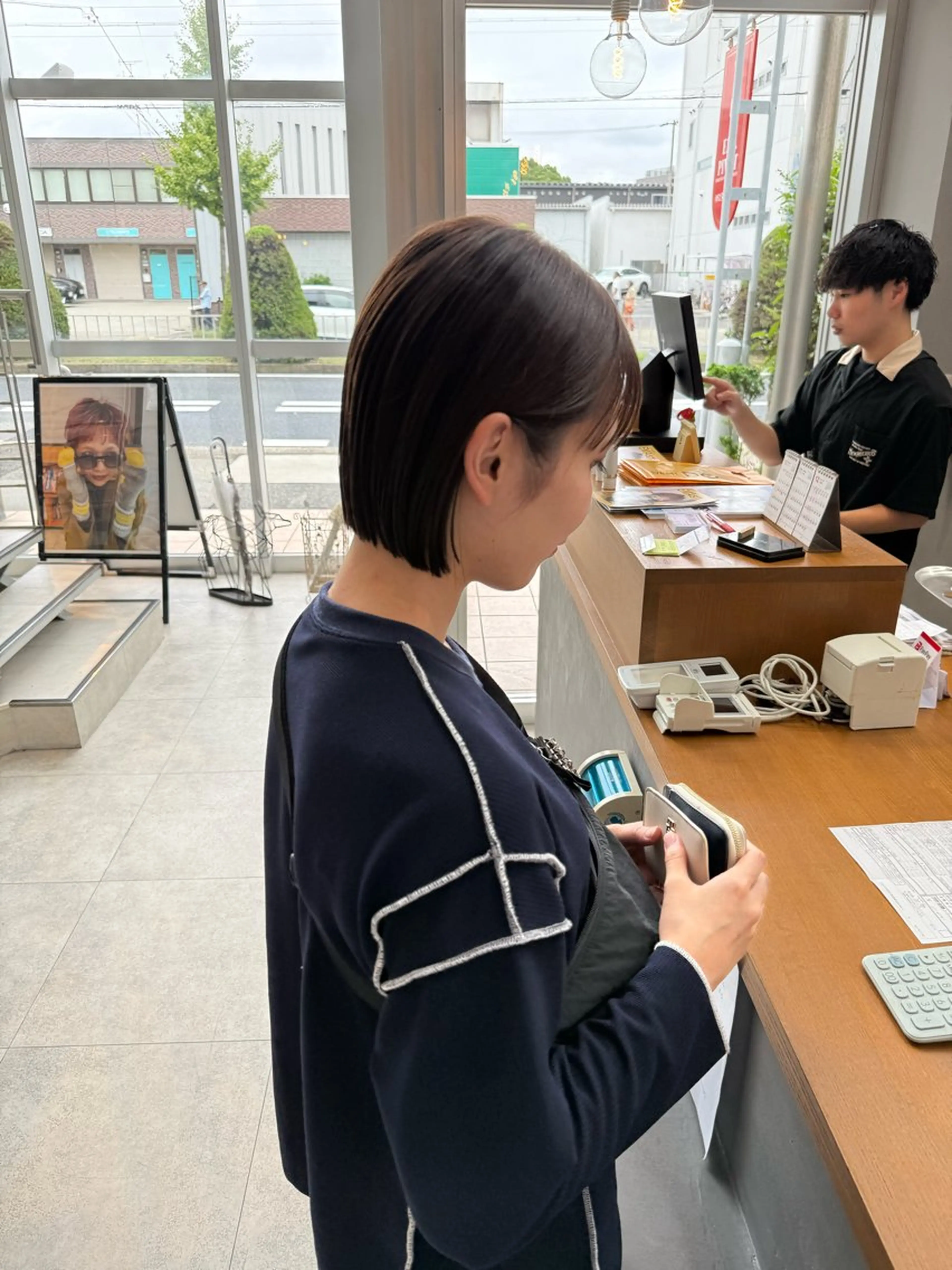 ショート カラー ボブ ショートヘア カット ヘアカラー 石原圭悟 /ショート/艶カラーのヘアスタイル