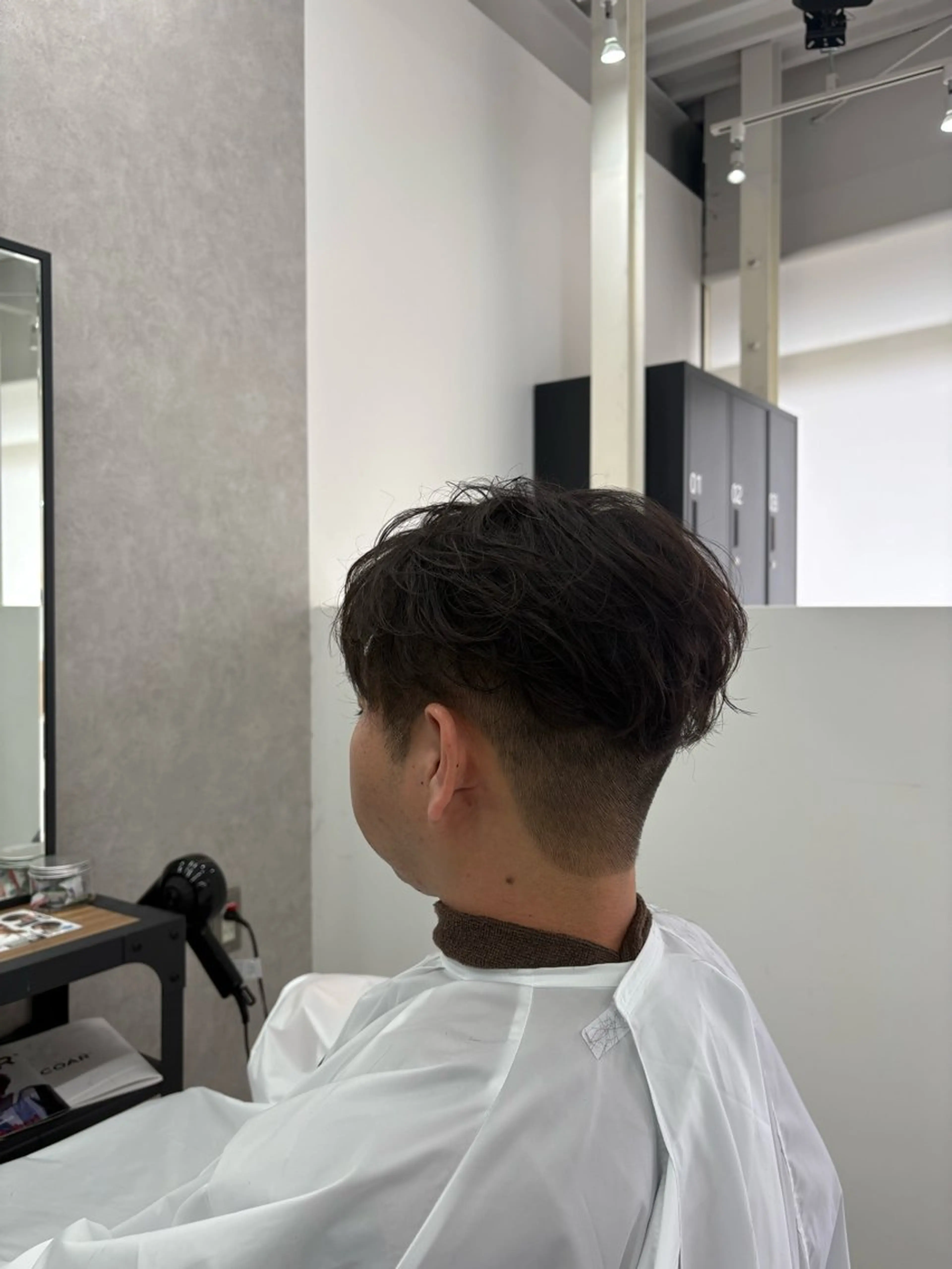 メンズ ツーブロック 刈り上げ 武井 蓮汰のヘアスタイル
