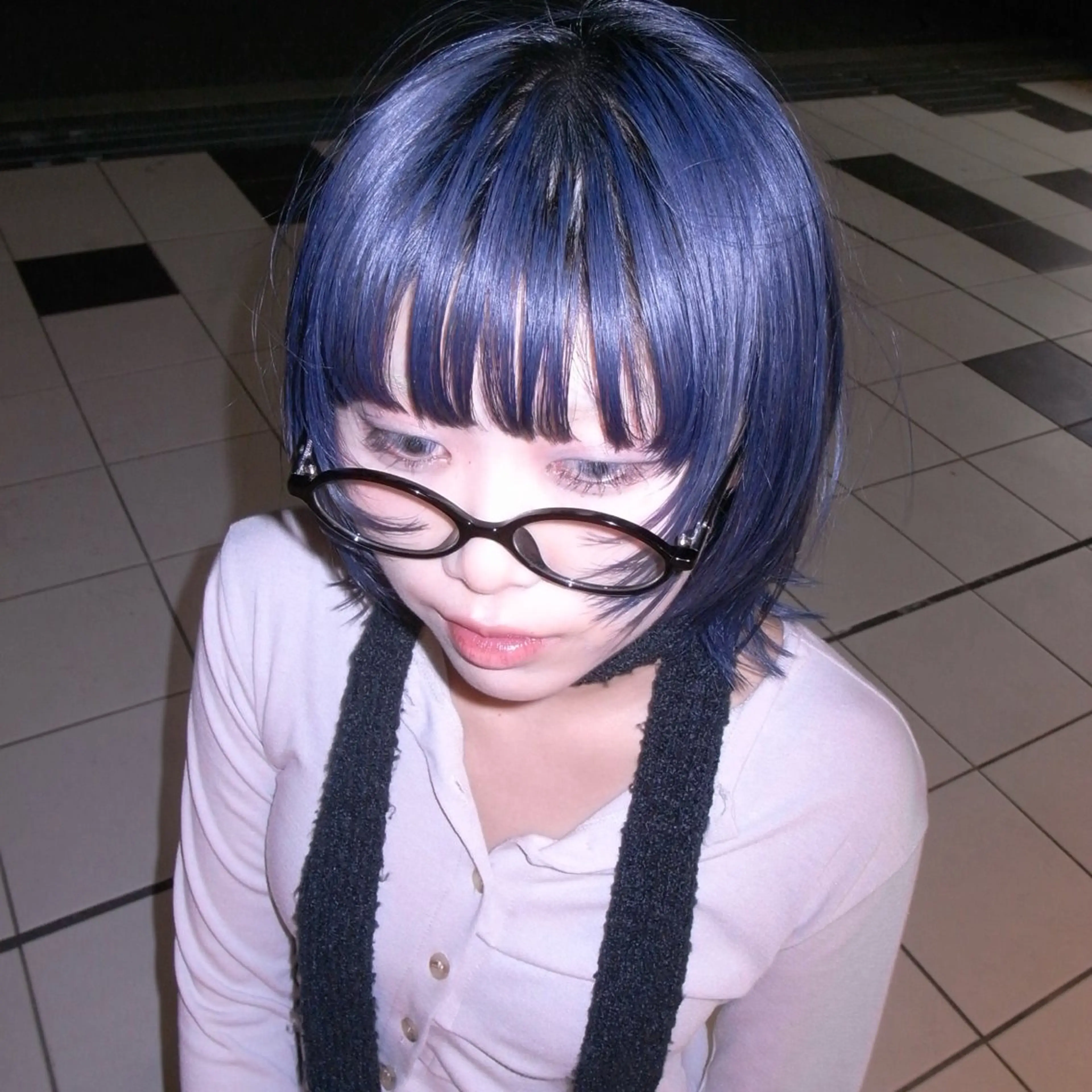 ショート カラー ヘアカラー ベージュ/透明感/ 桃子🎀のヘアスタイル