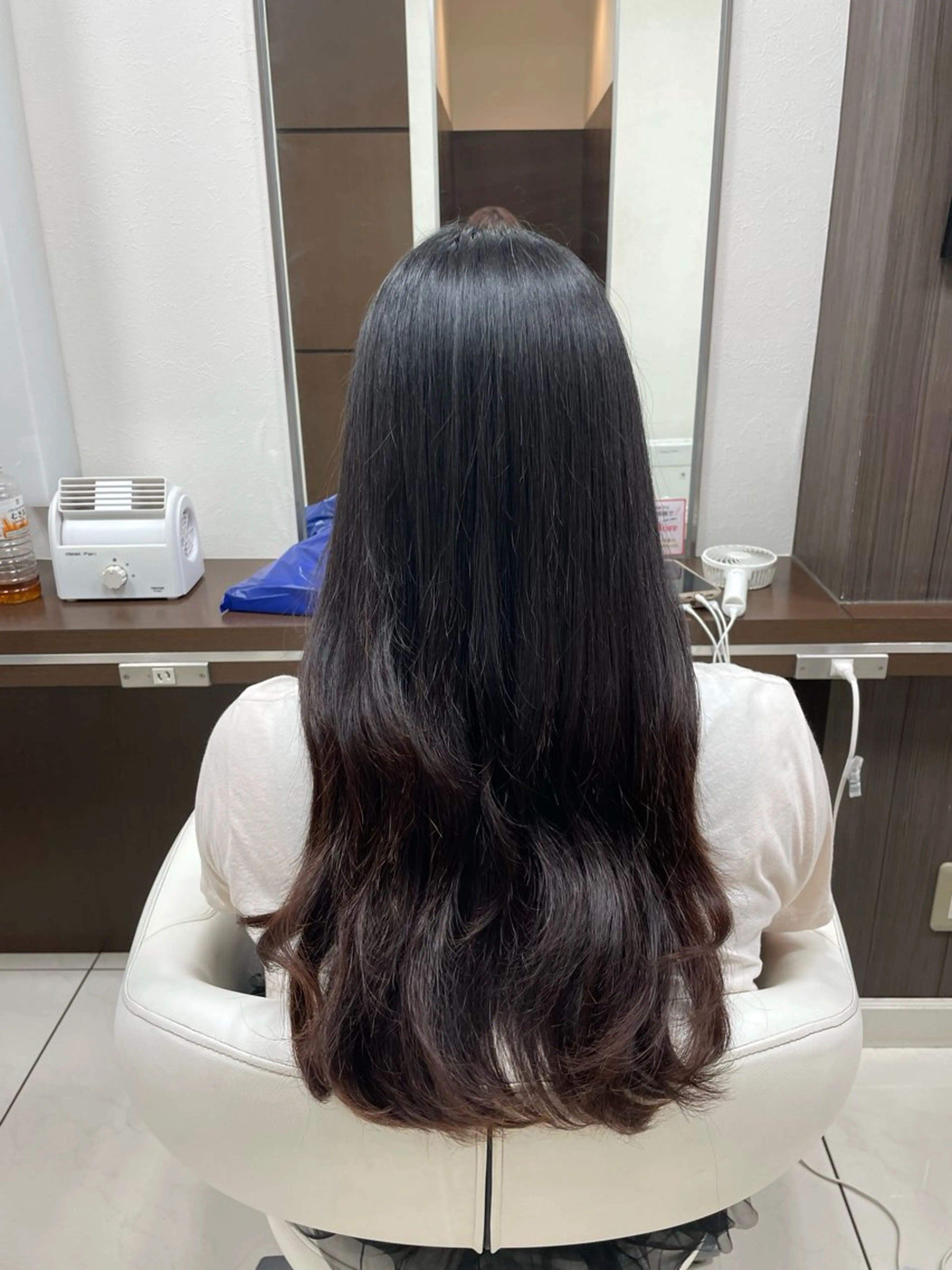 ロング アベ ミオのヘアスタイル