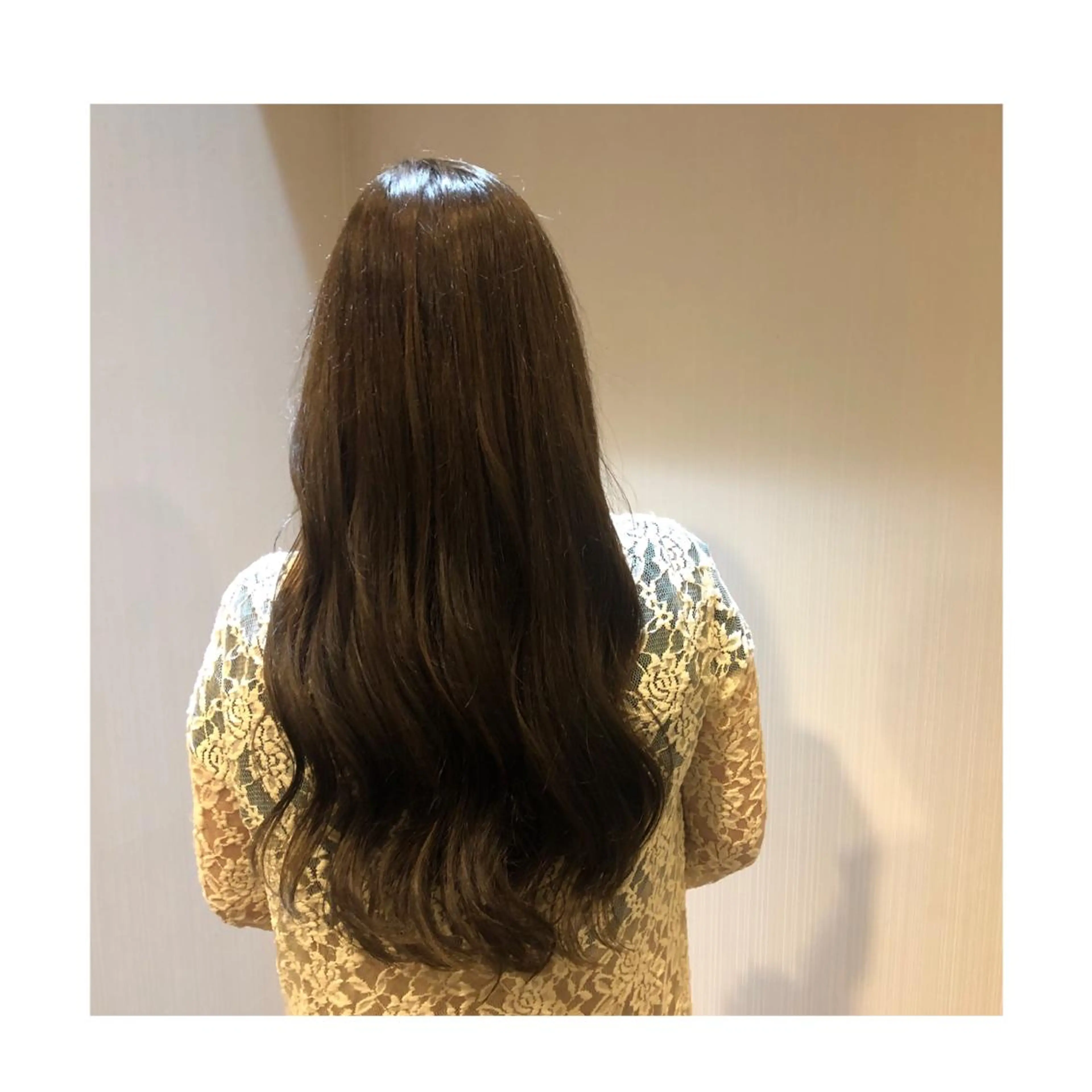 ロング ヘアカラー トリートメント ❁⃘ ち だ り さ ❁⃘のヘアスタイル